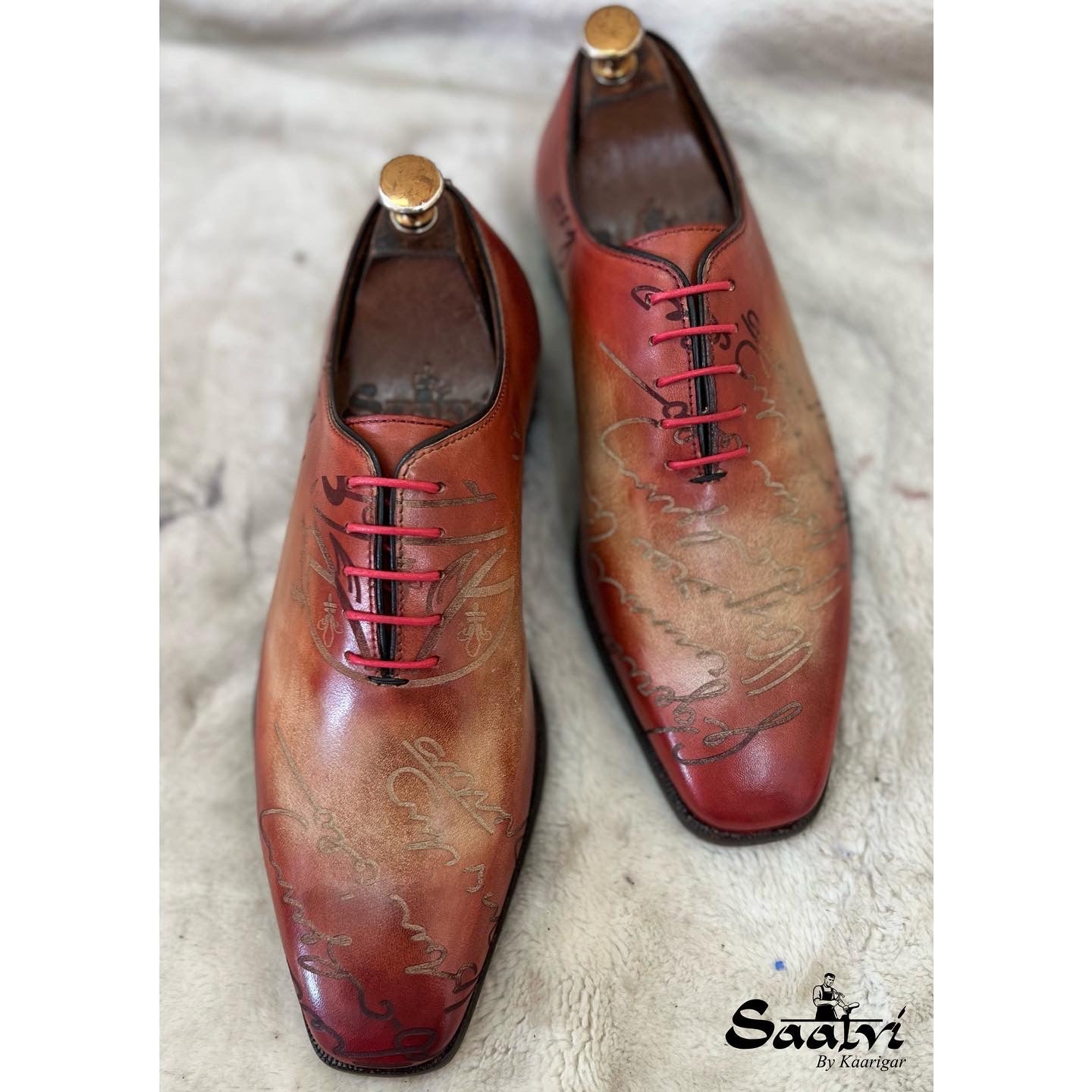 Wholecut Oxfords Signature Hand Finished Tan