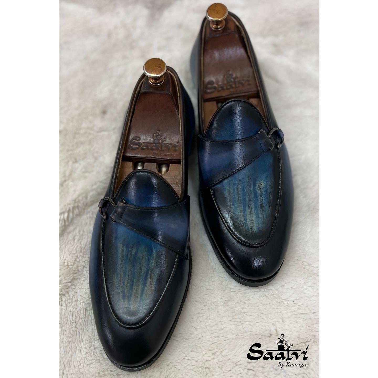 Belgain Loafers Blue Moritz