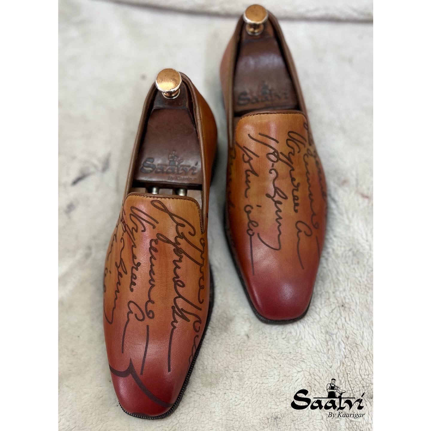 Signature Loafers Tan - Hand Patina