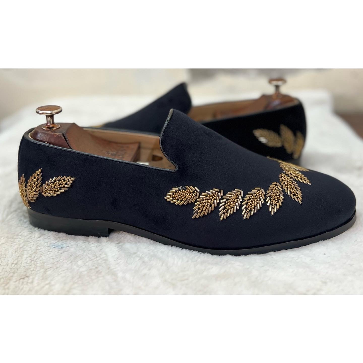 Maceo Embroidery Slipons