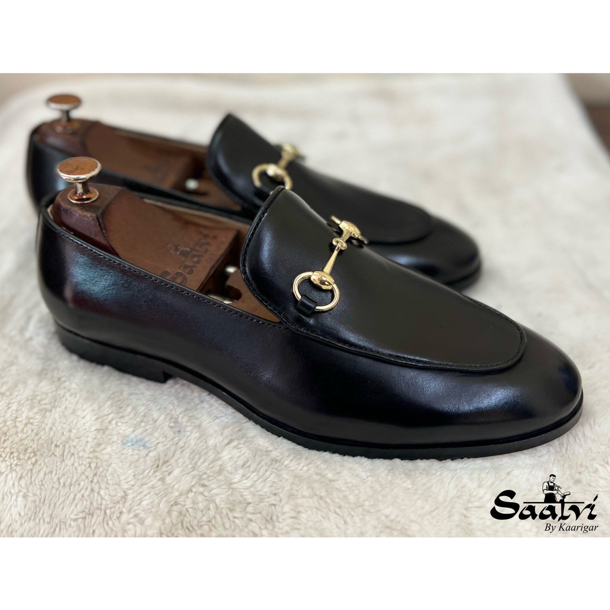 Leather Horsebit Loafers main image 0