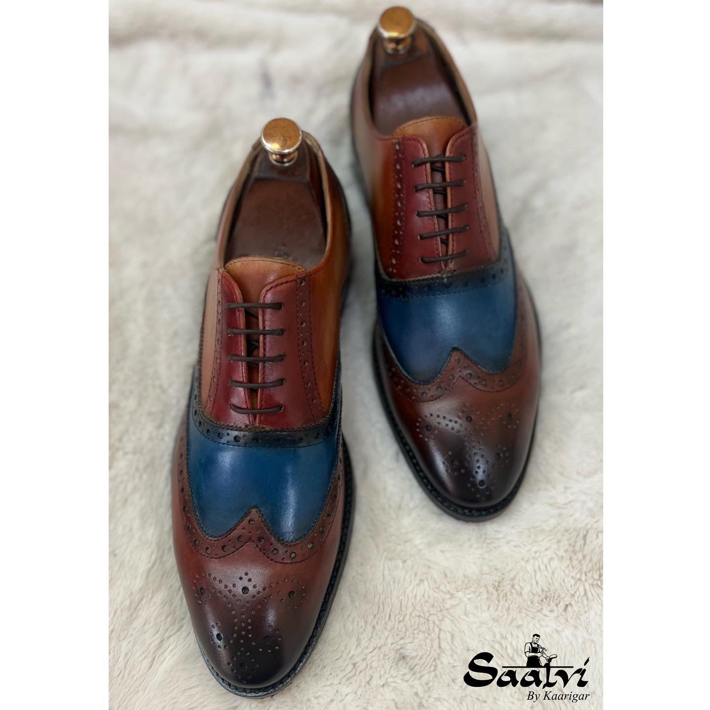 Multi Colour Oxford Brogue’s