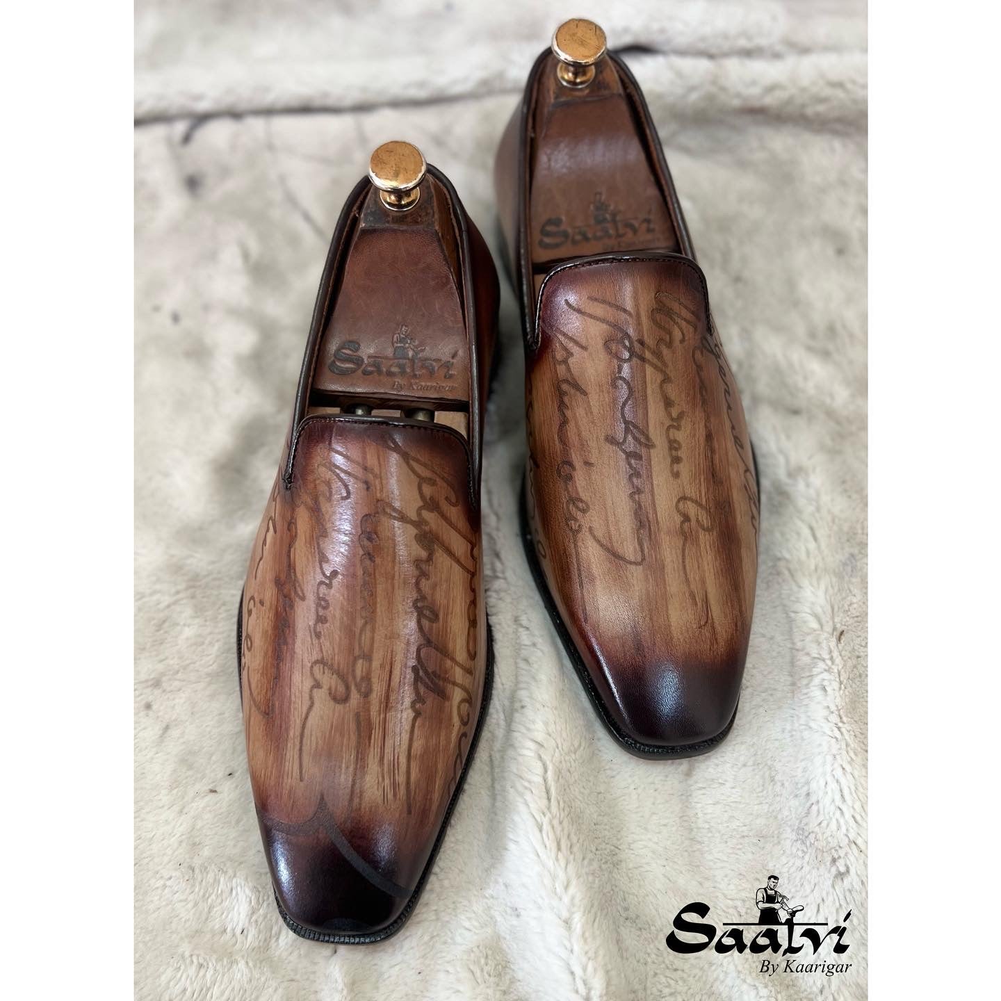 Signature Loafers Tan Hand Finished