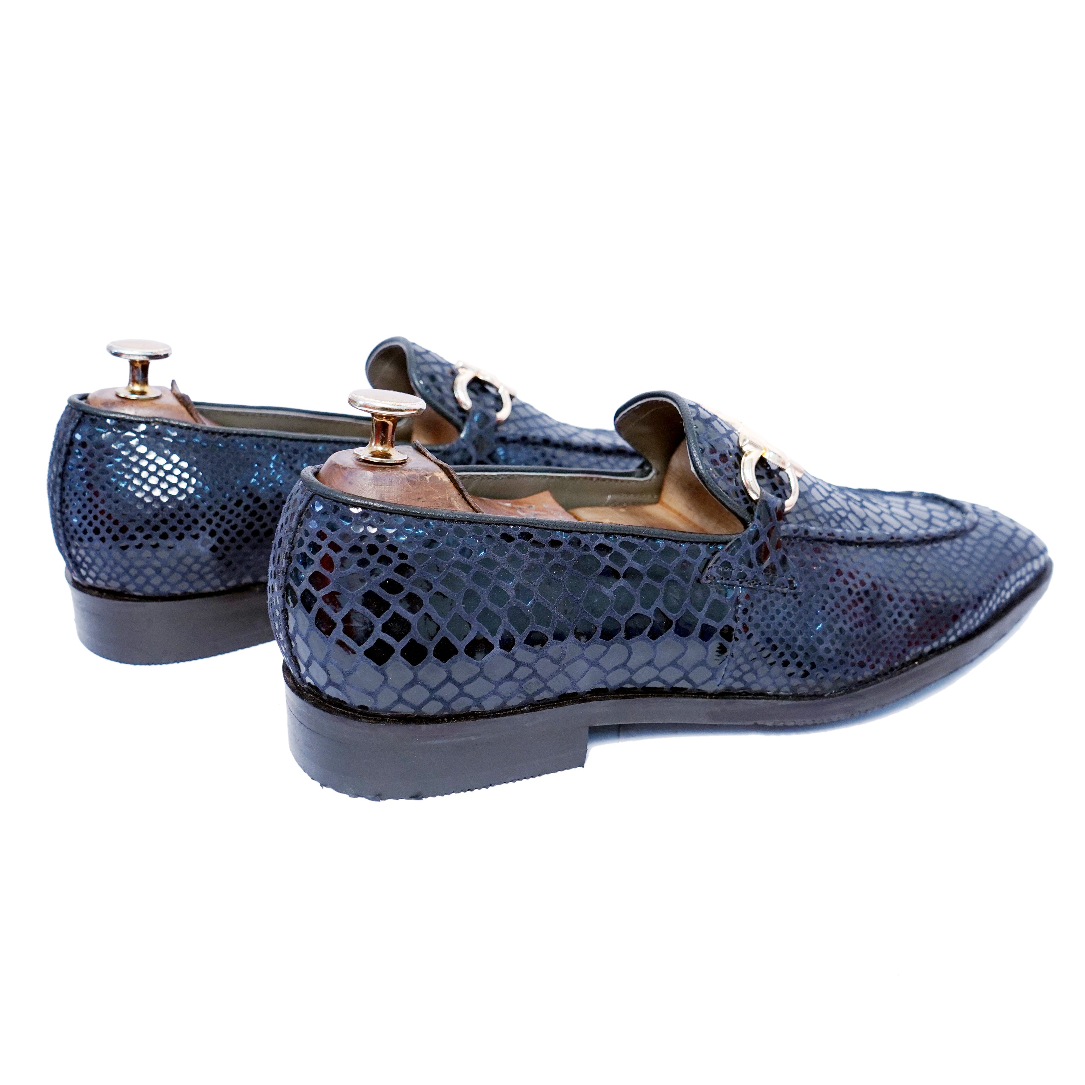 Snake Foil Loafers - Blue