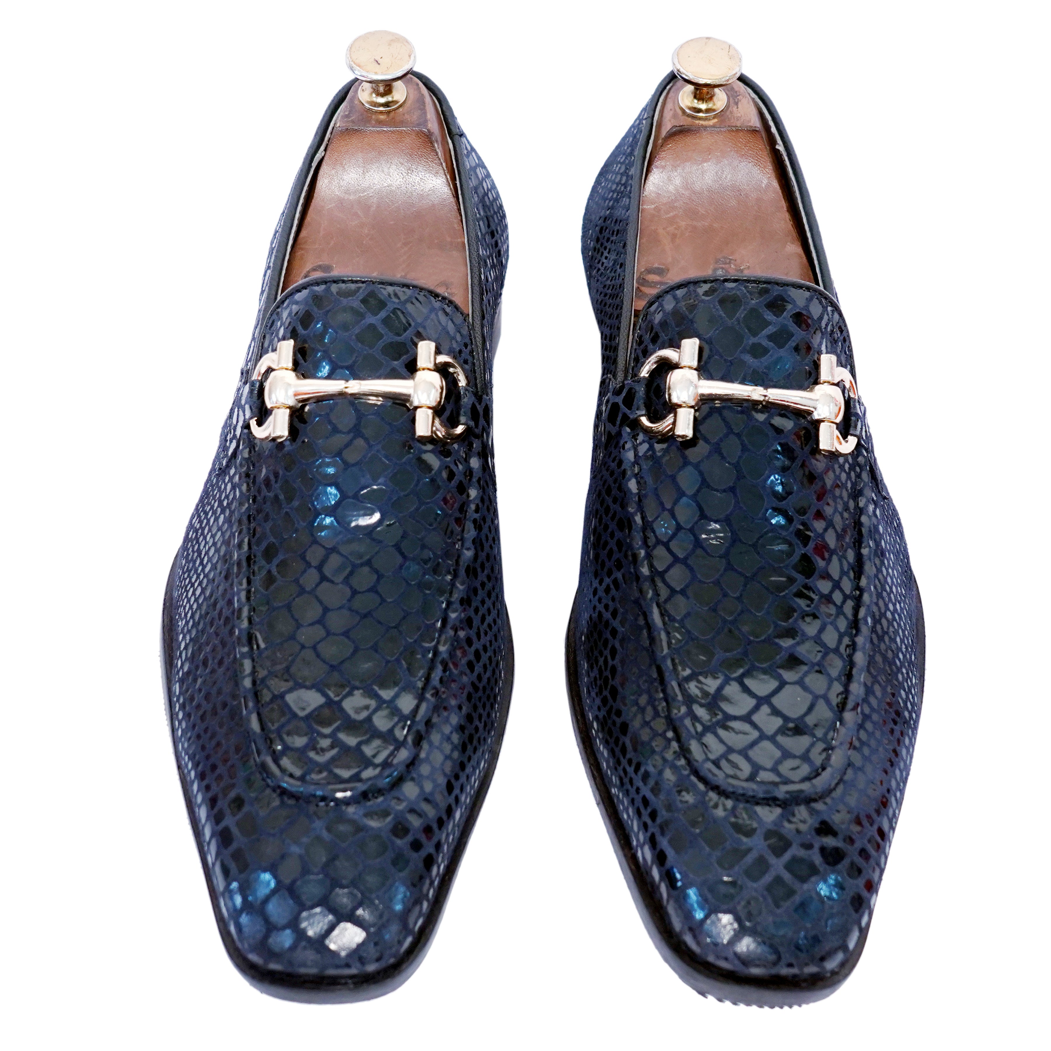 Snake Foil Loafers - Blue