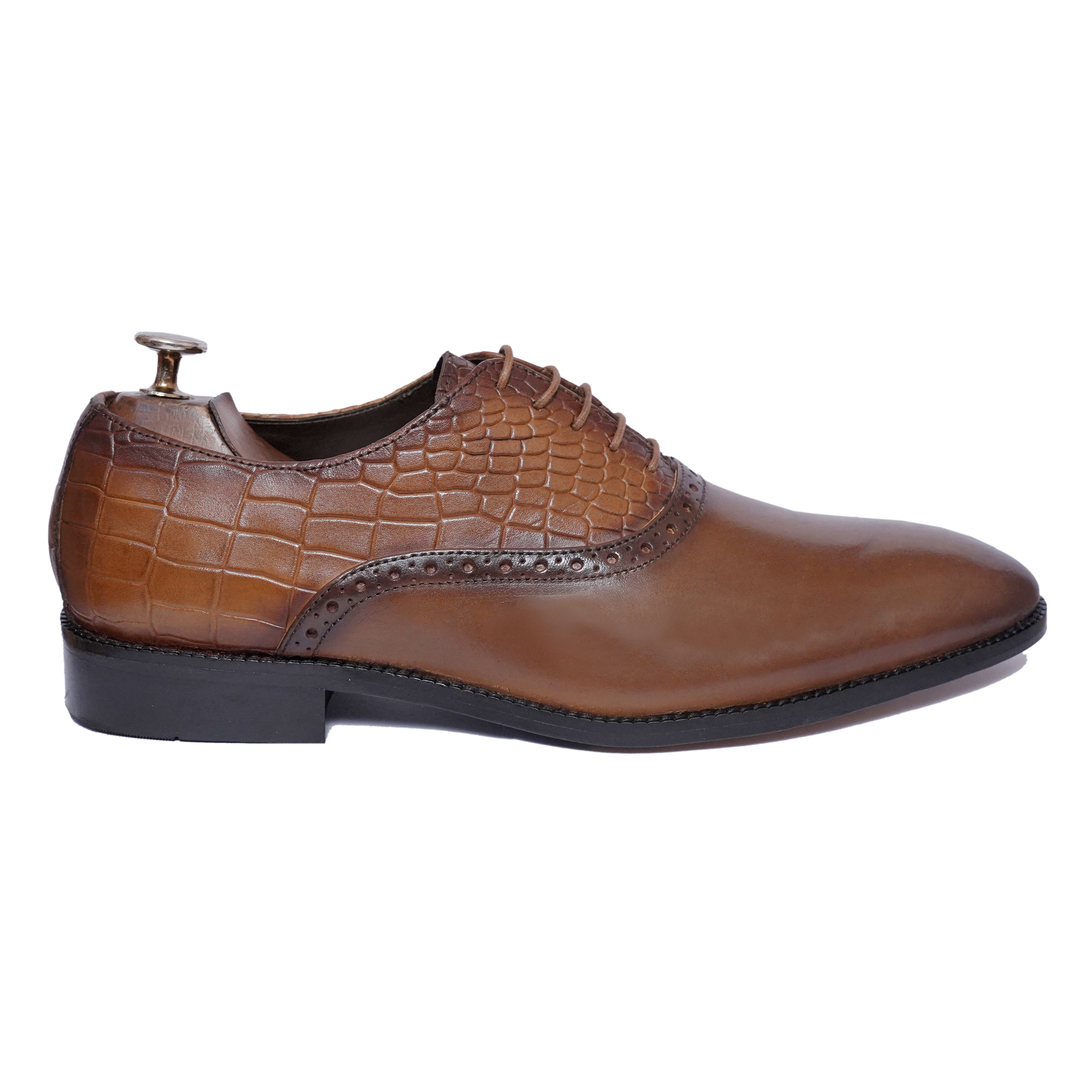 Plain Vamp Oxfords&Twin Texture - T