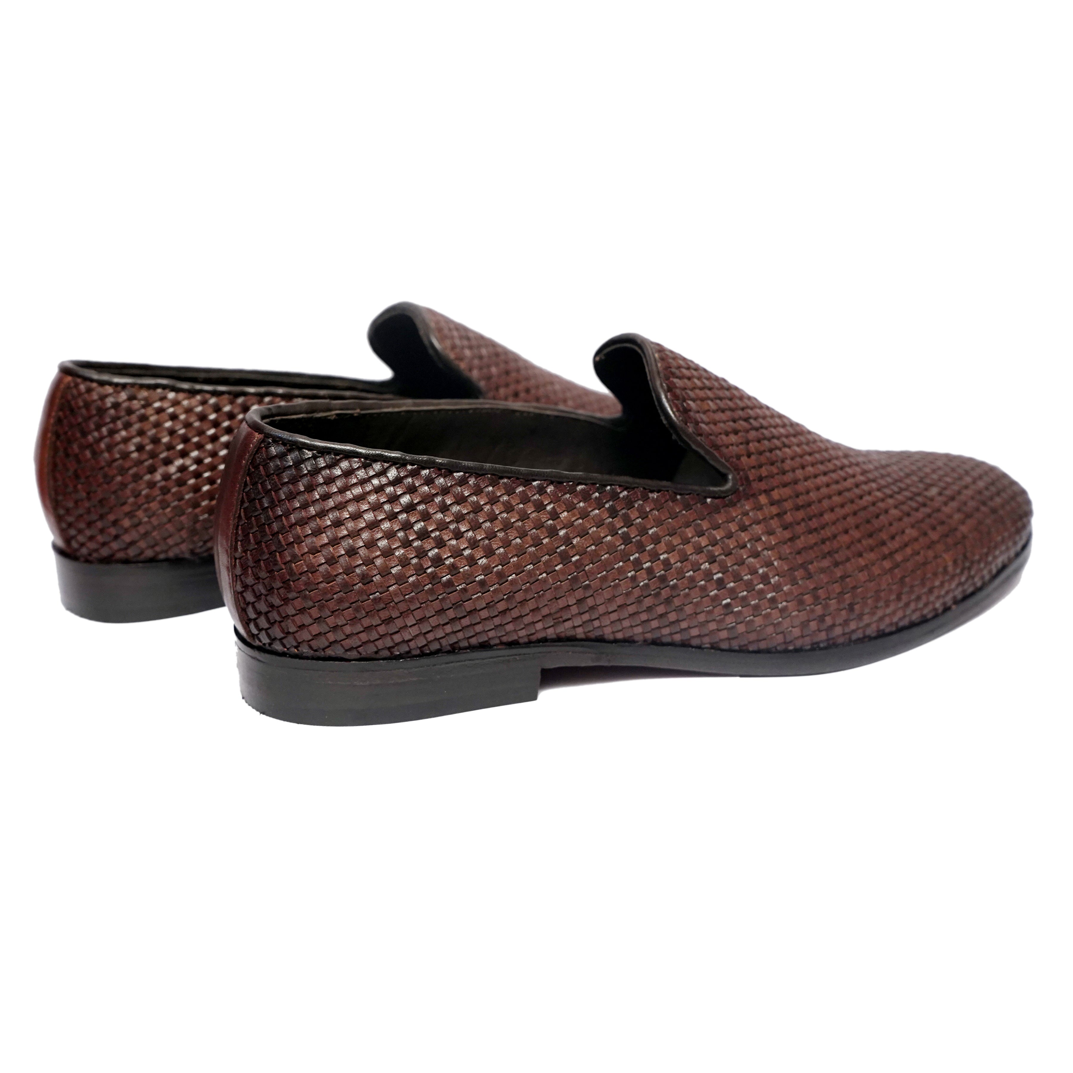 Weave Slipons - Brn
