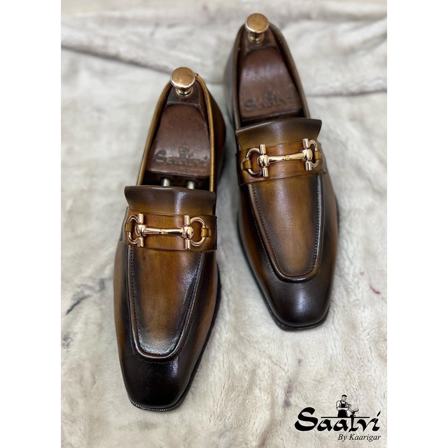 Horsebit Loafers Hand Finished