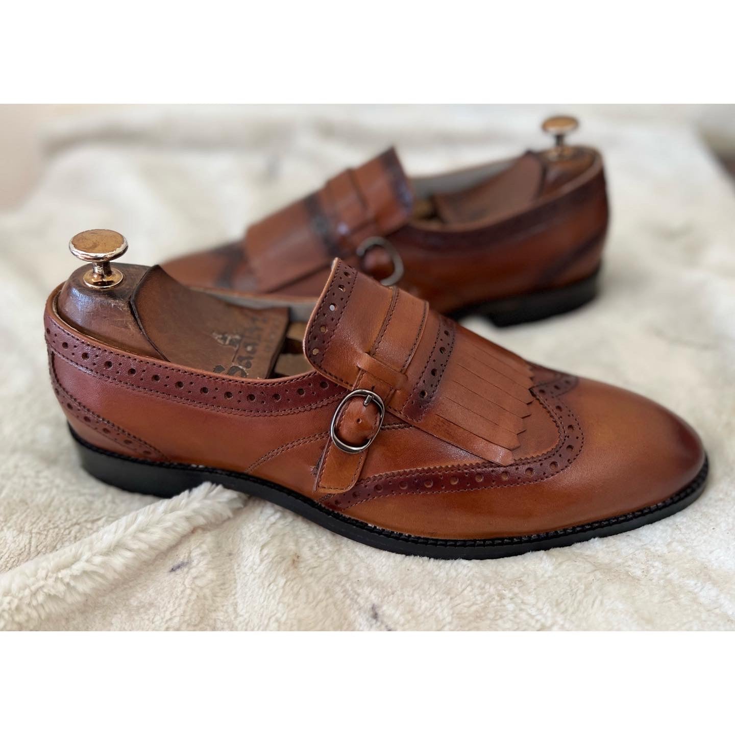 Wingcap Monk Loafers