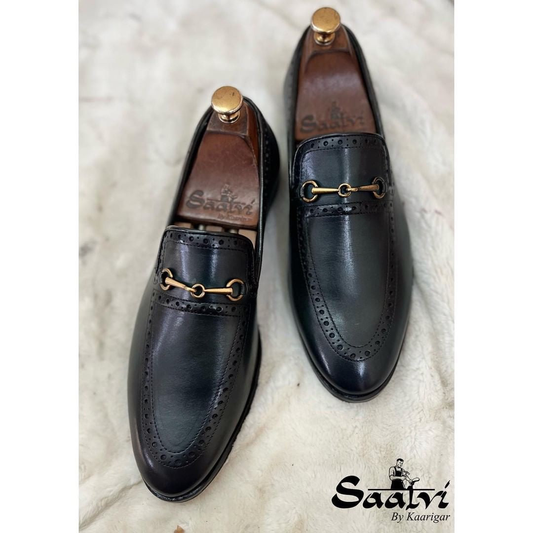 Semi Brouge Horsebit Loafers