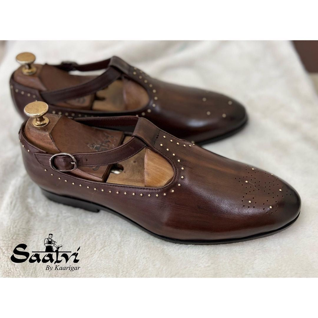 Bajrii Sandal Brown