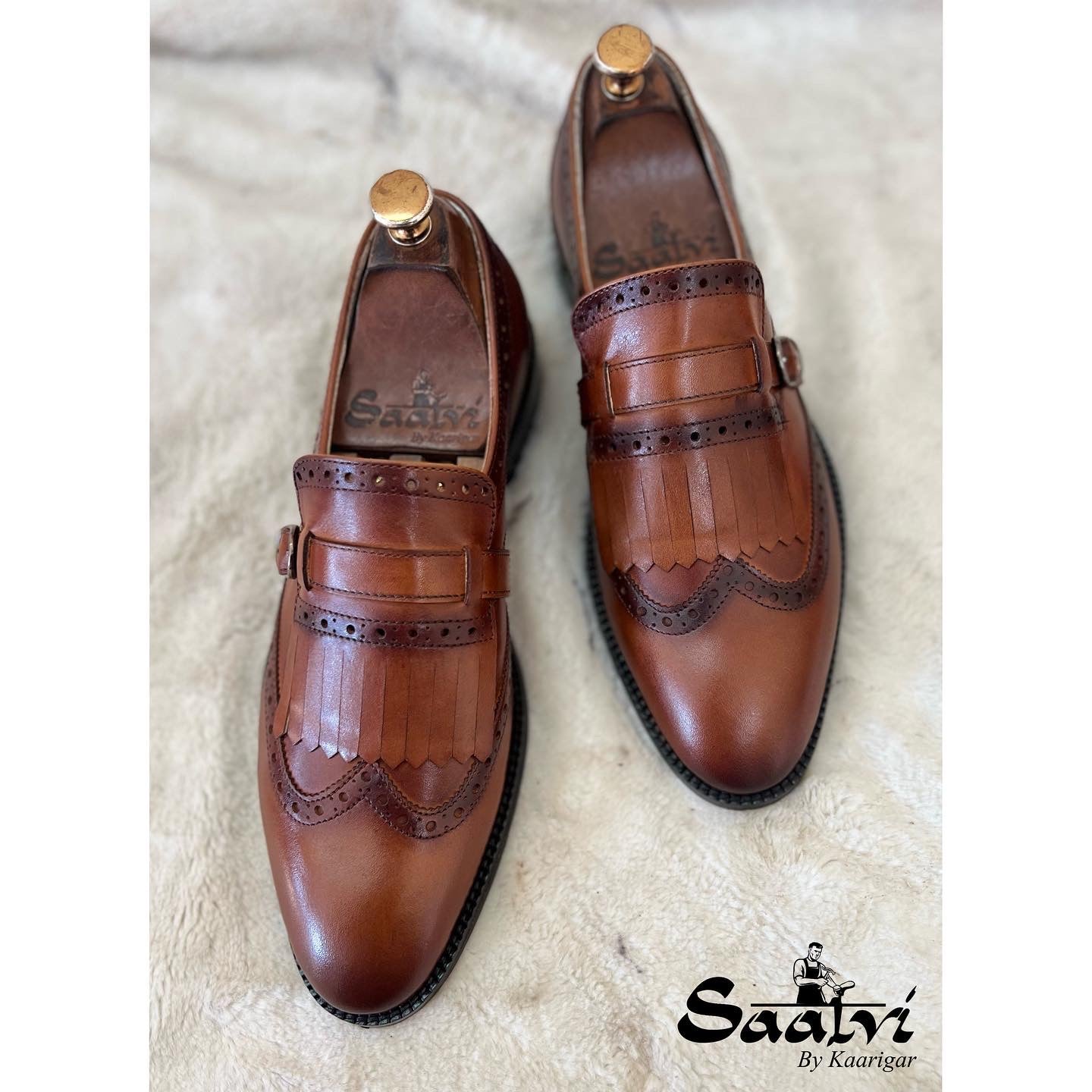Wingcap Monk Loafers