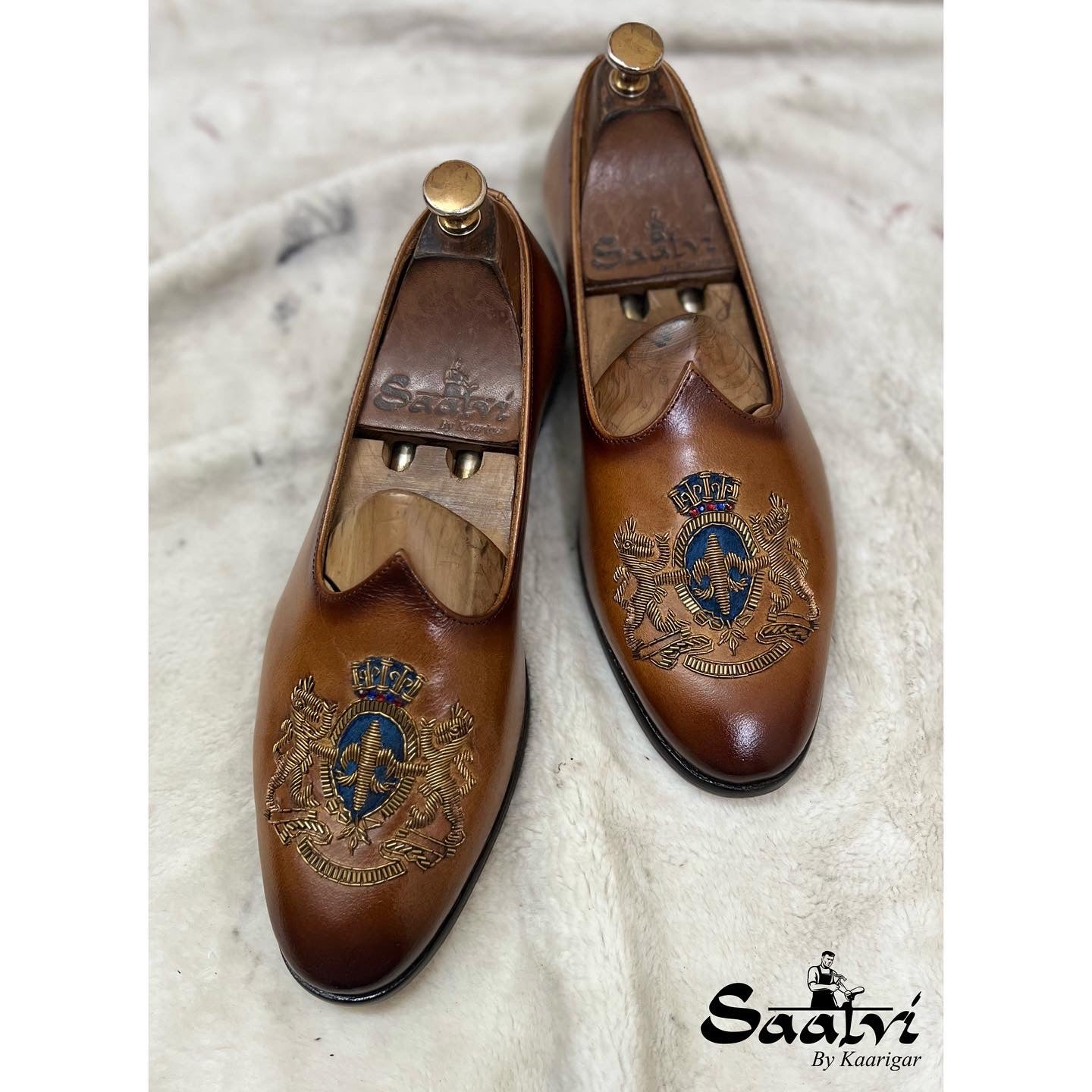 Royal Hand Zardosi Embroidery Jalsa