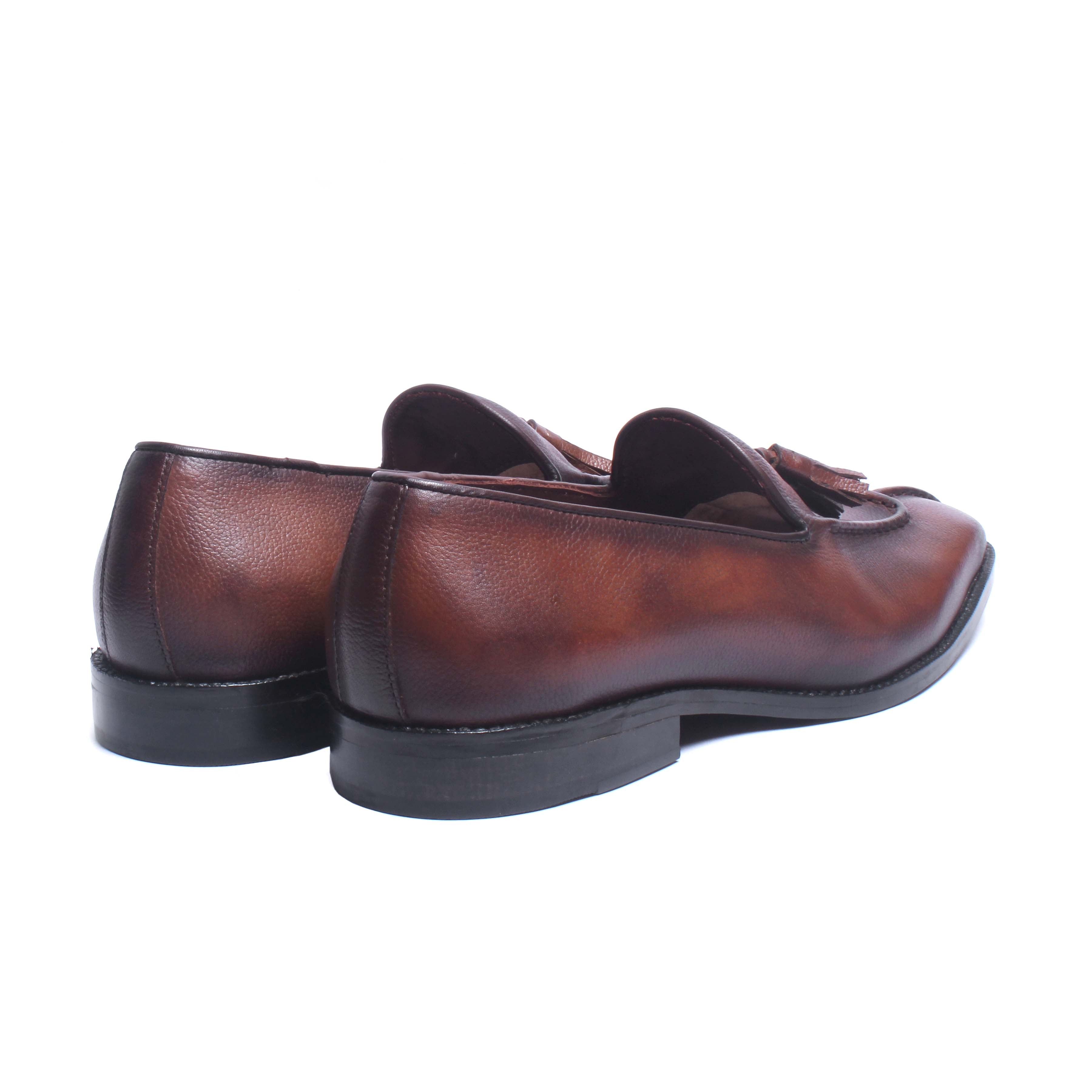 Brown Loafers With Tassels Ndm