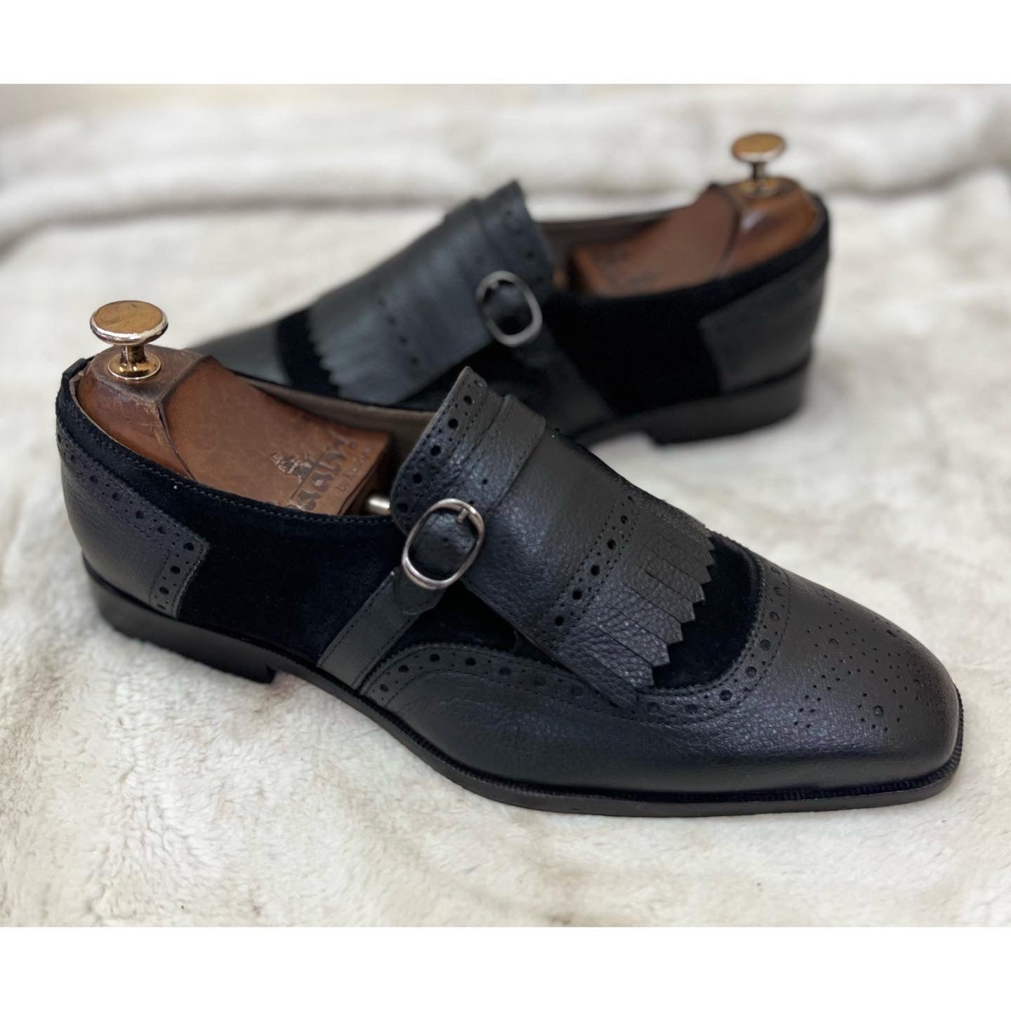 Brouge Kelty Monk Black - T