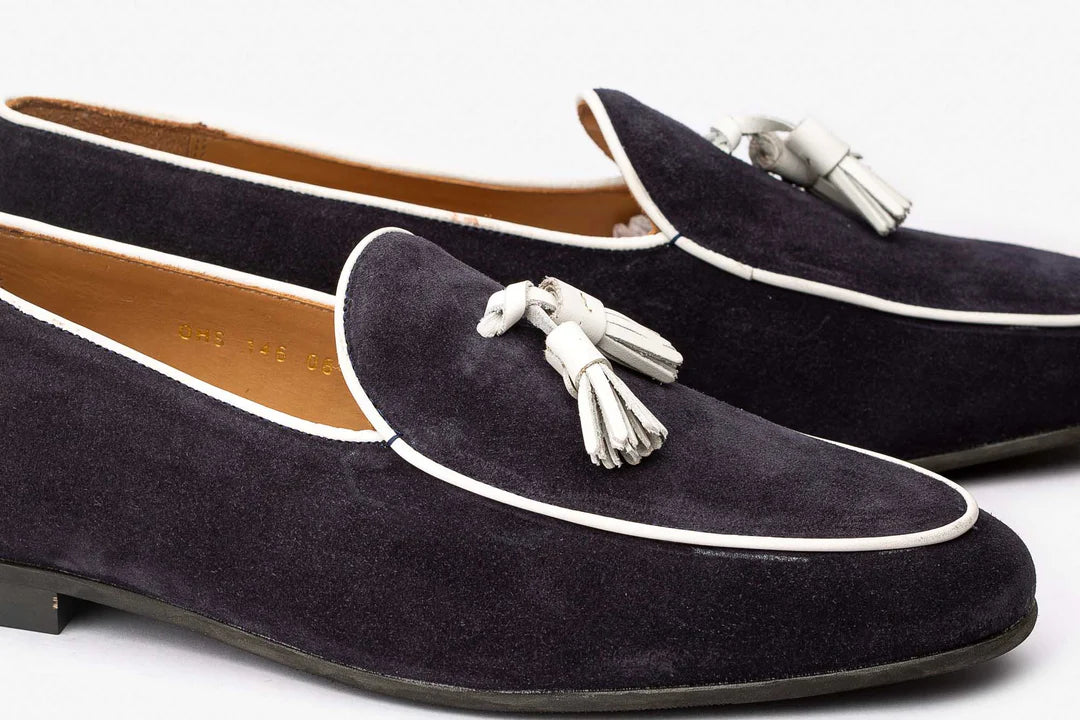 Belgian Loafers With Tassel -B