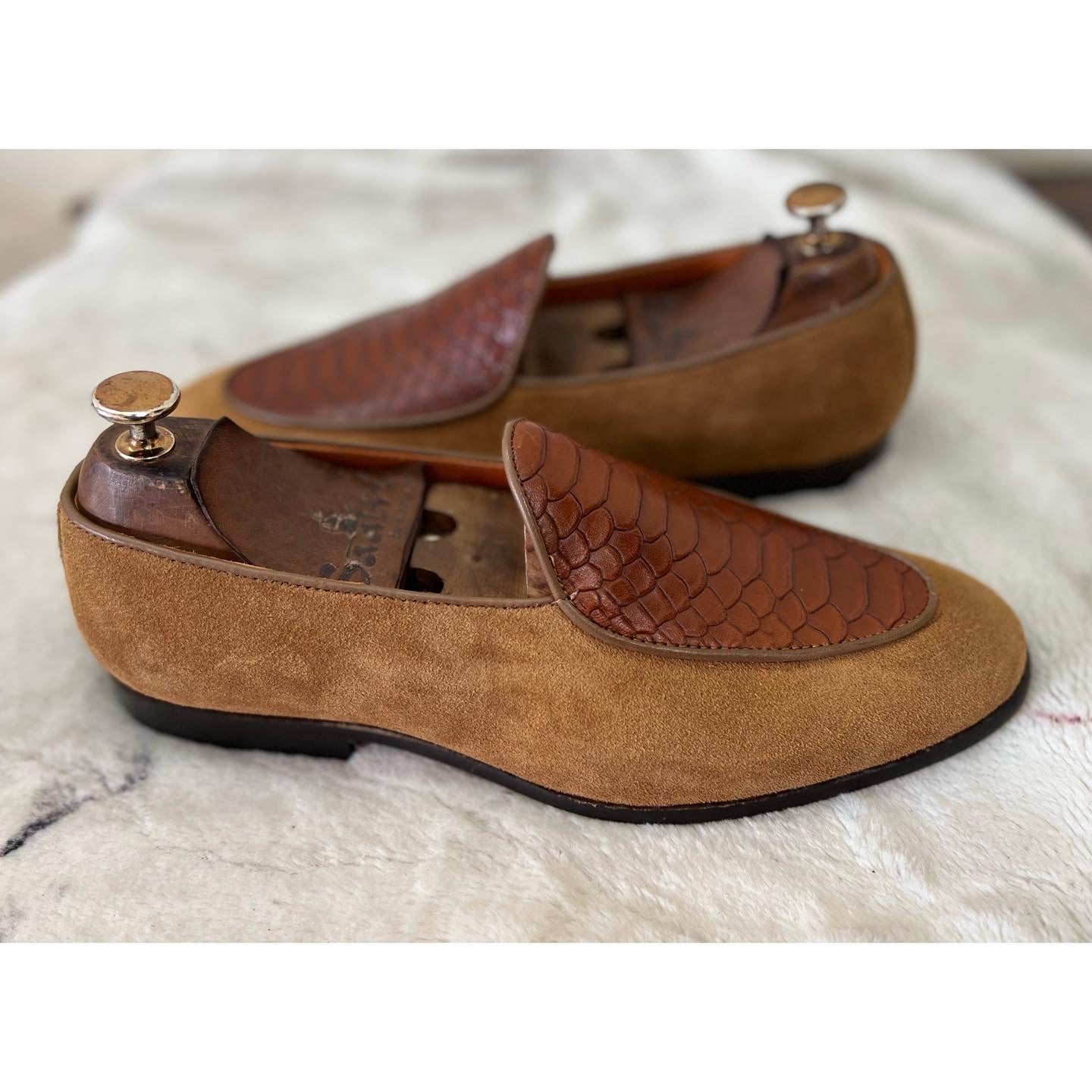 Belgian Loafers - Tan