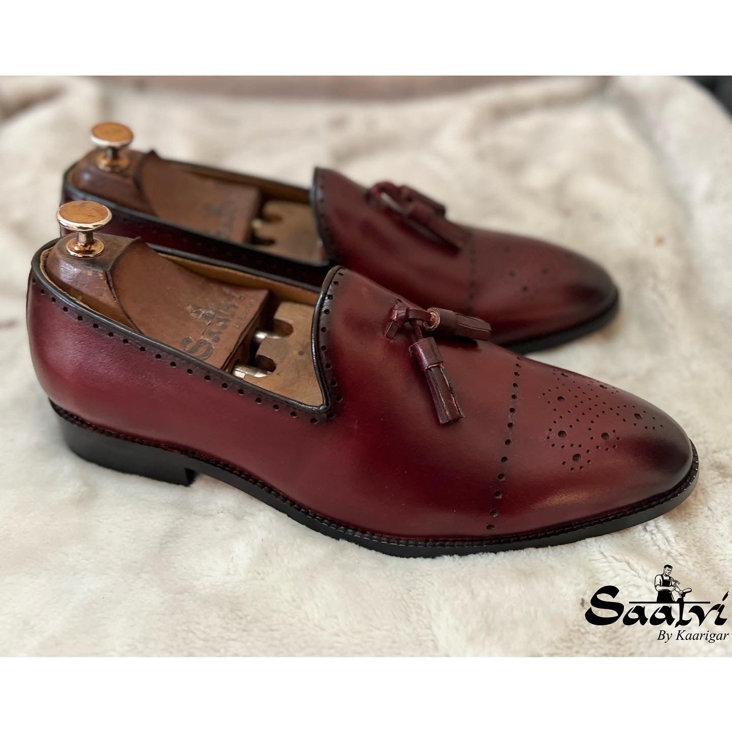 Brouge Loafers With Tassles