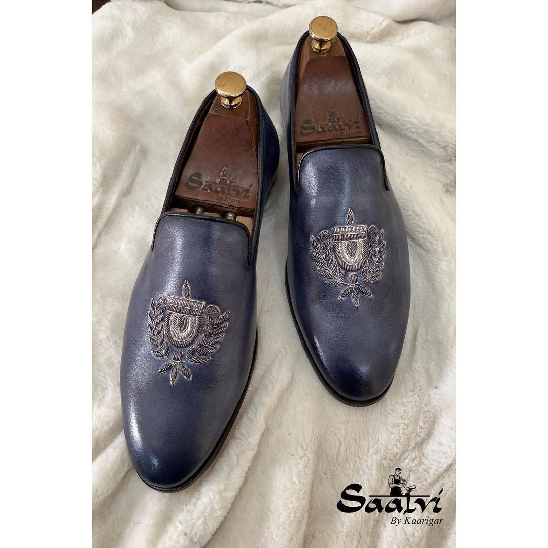 Hand Patina Zardosi Embroidery