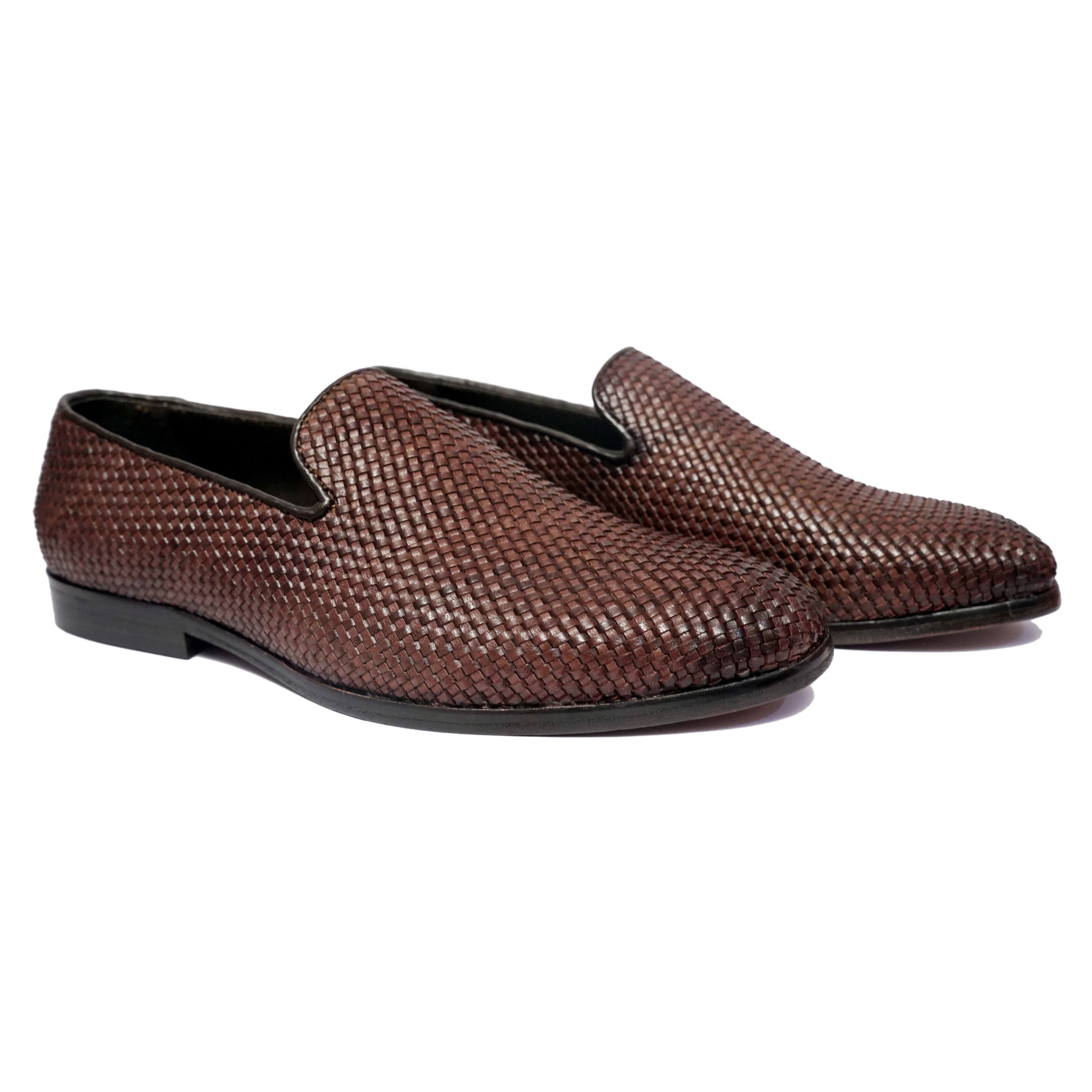 Weave Slipons - Brn