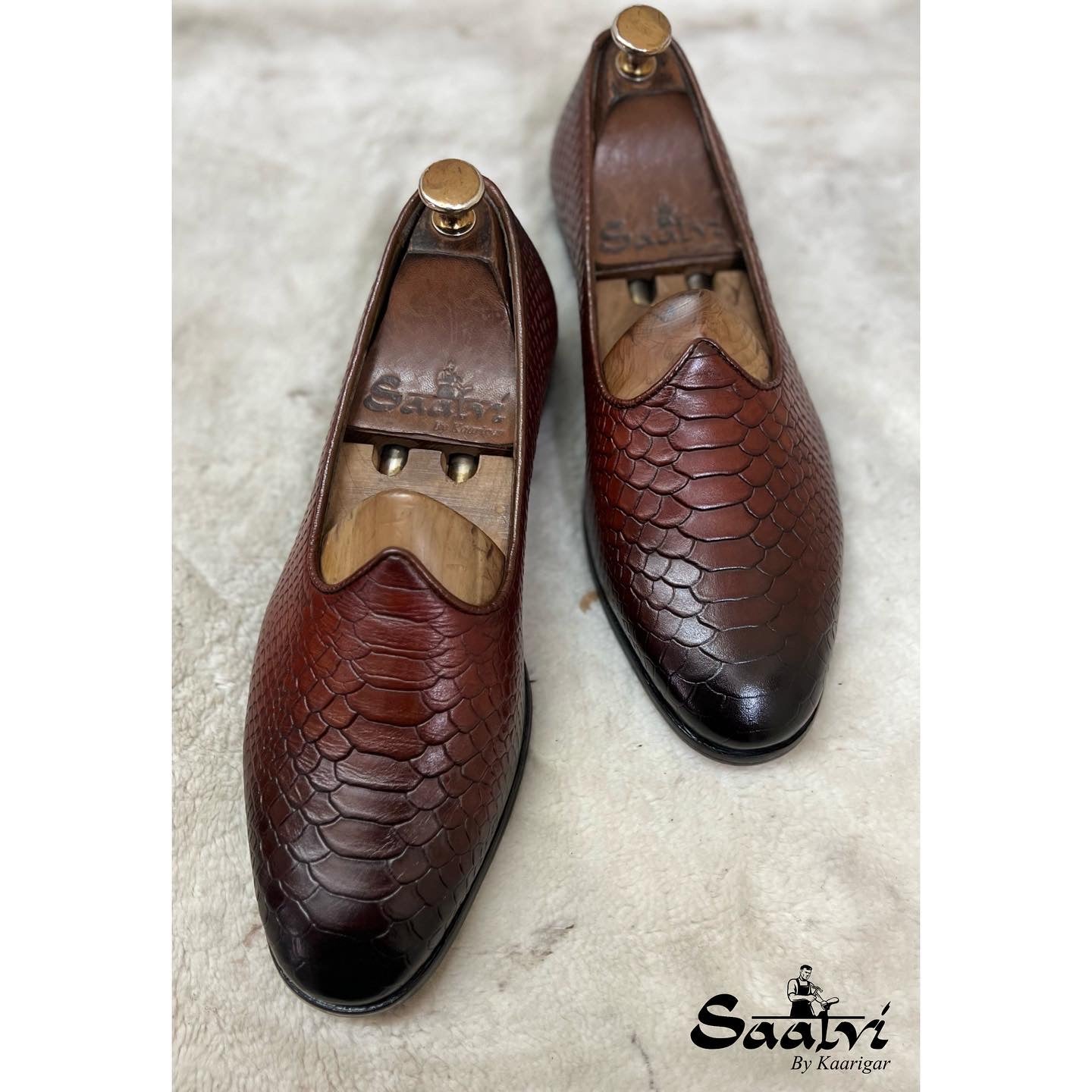 Python Jalsa Tan Hand Patina