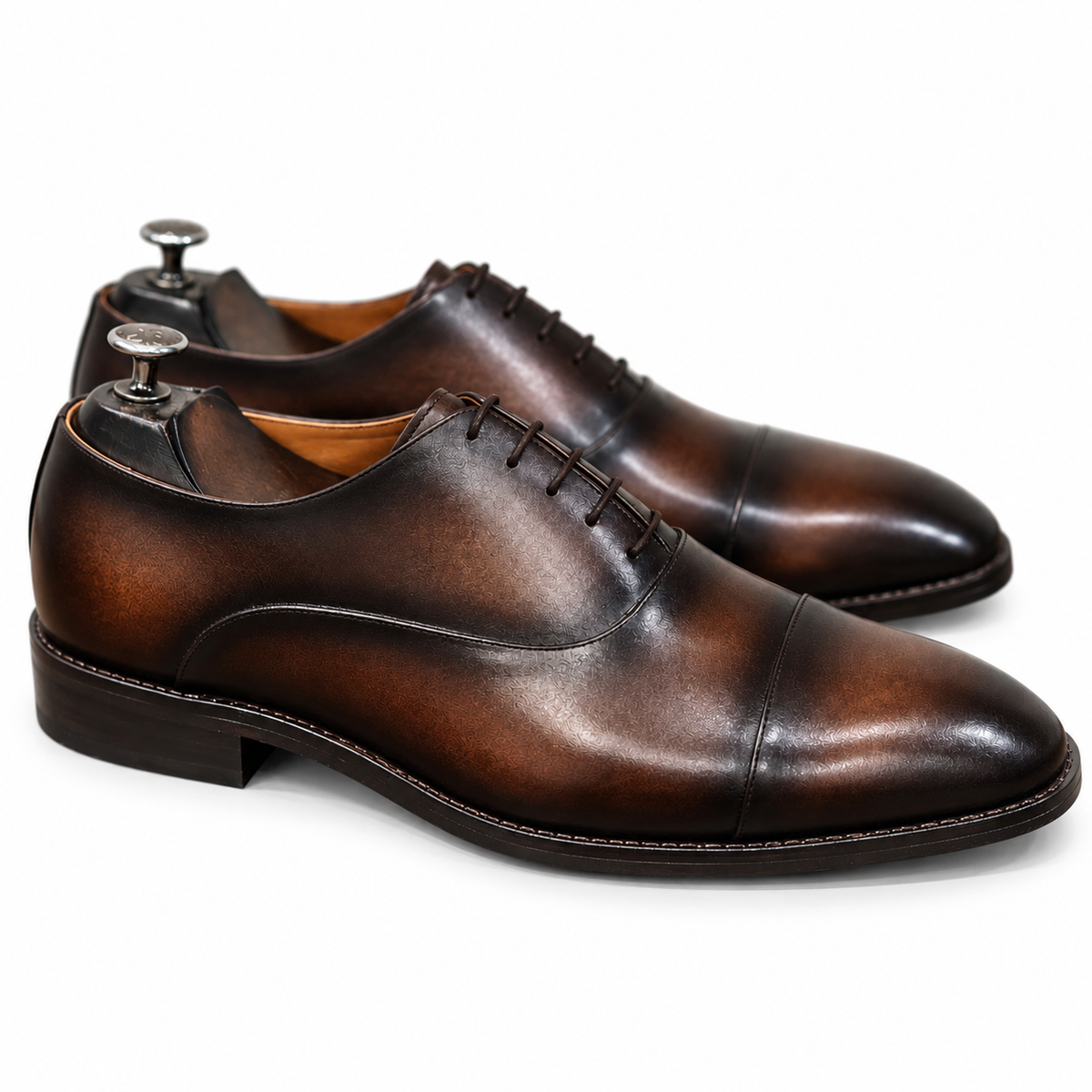 The Chesterfield – Dark Espresso Cap Toe Oxford