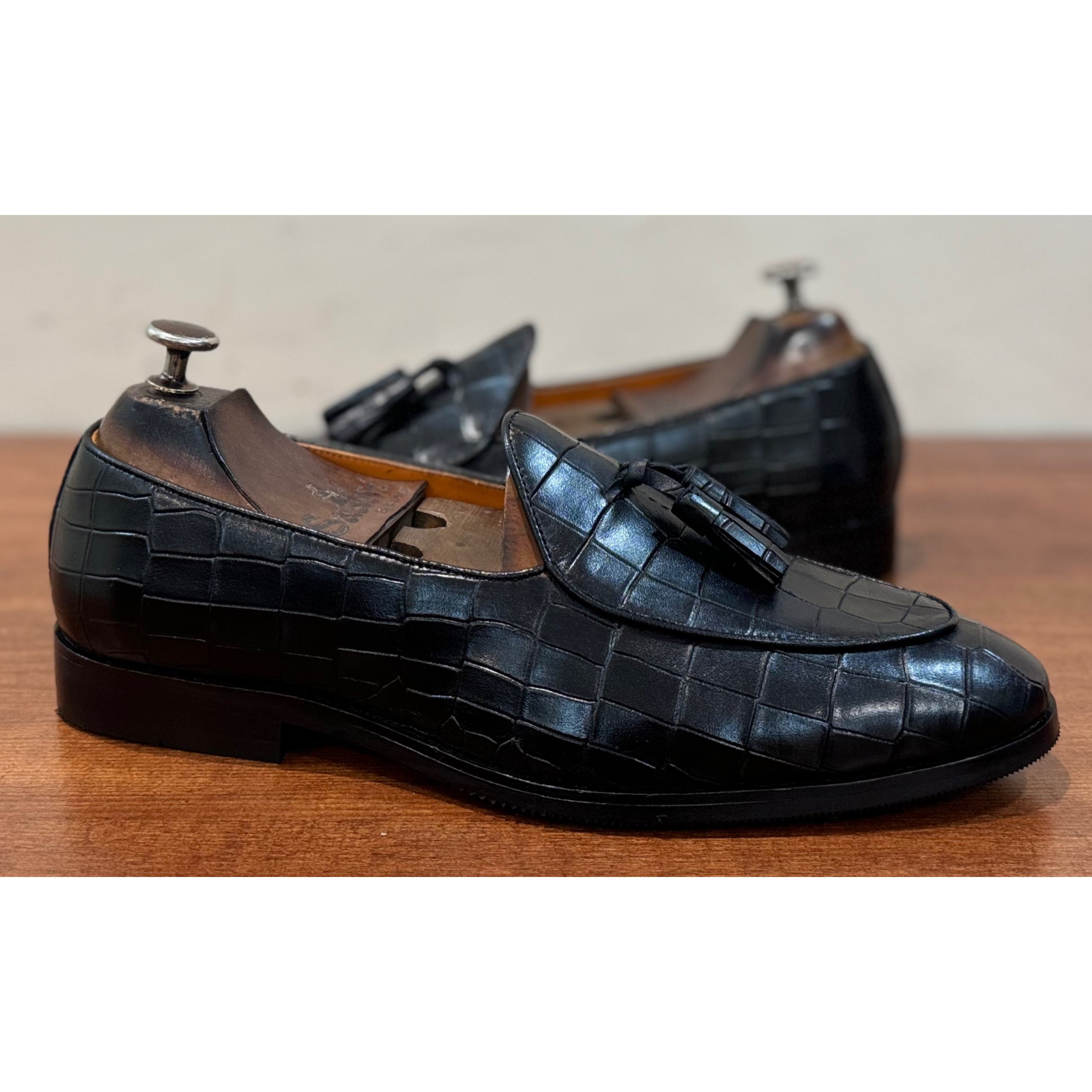 Belgian Loafers Croco