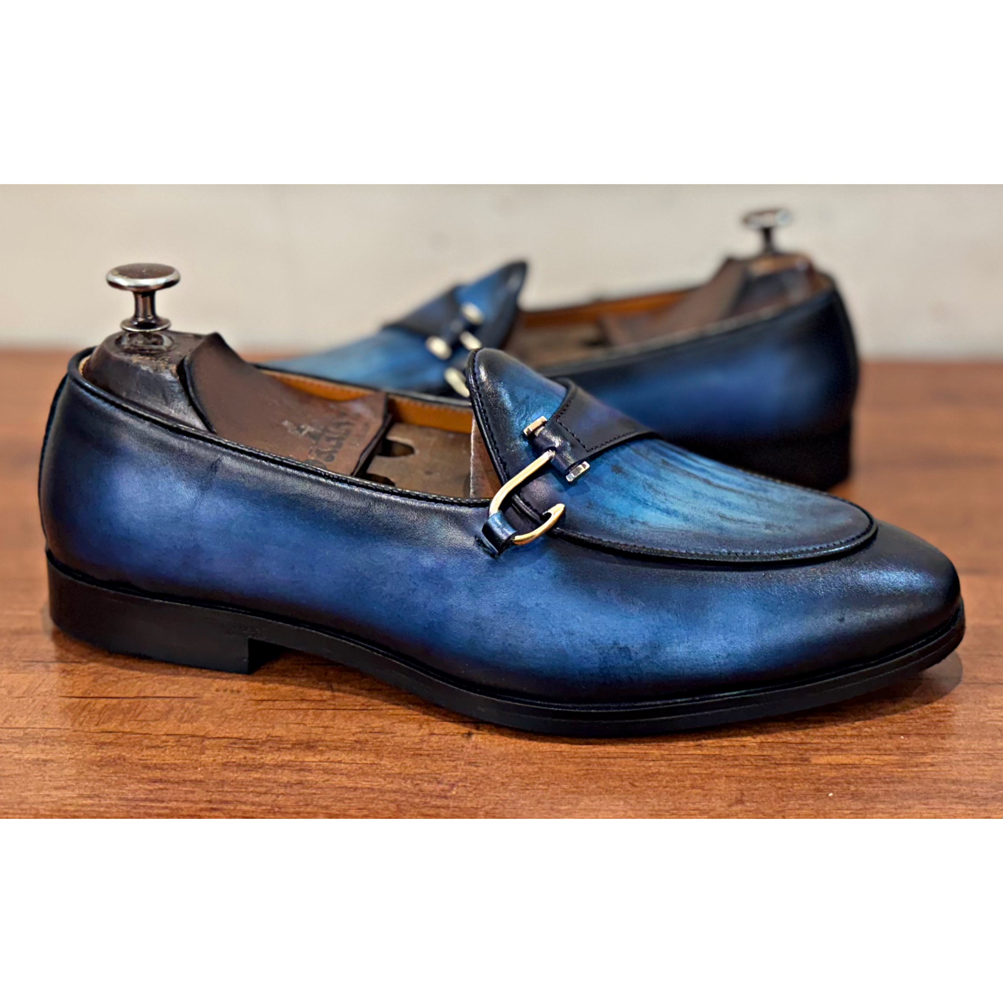 Belgian Loafers Blue Moritz