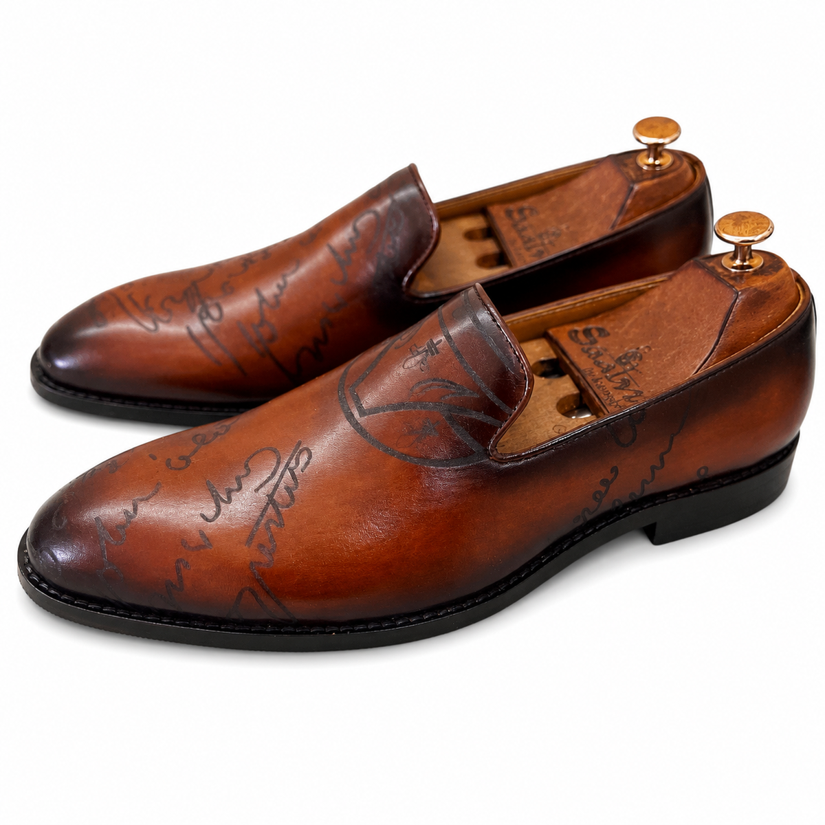 Signature Loafers Cognac