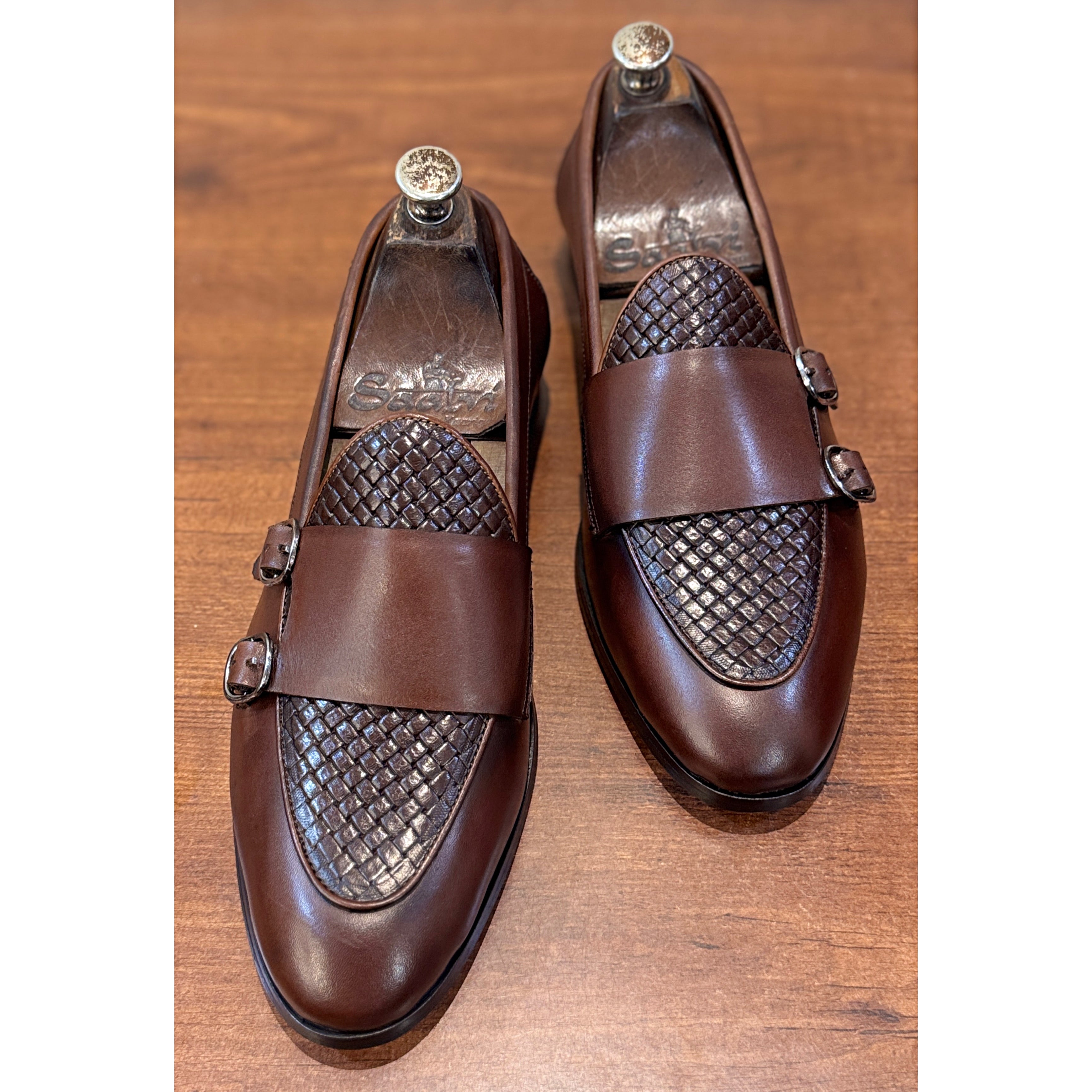 Imperial Woven Double Monk – Espresso Brown