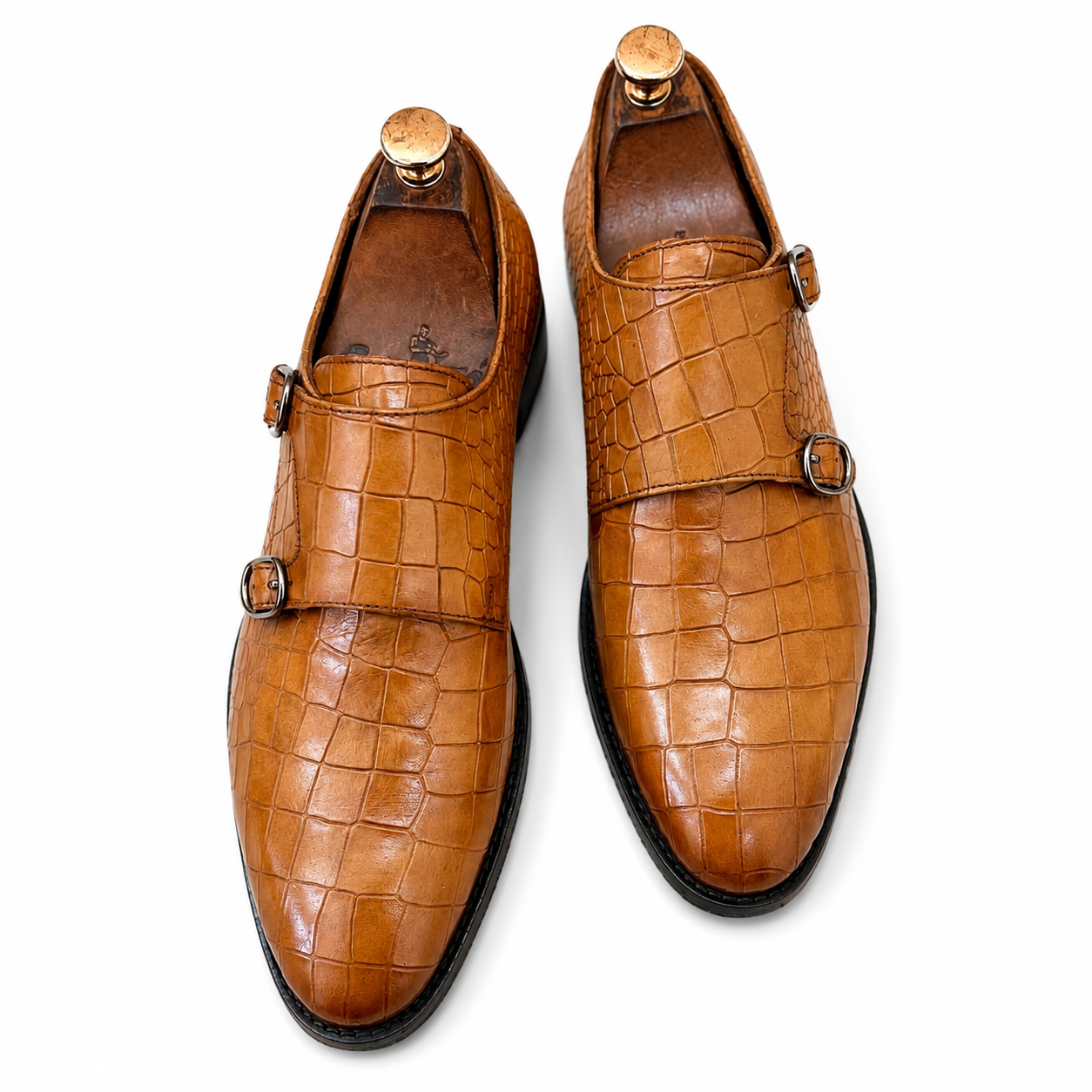 Monarch Croco Double Monk