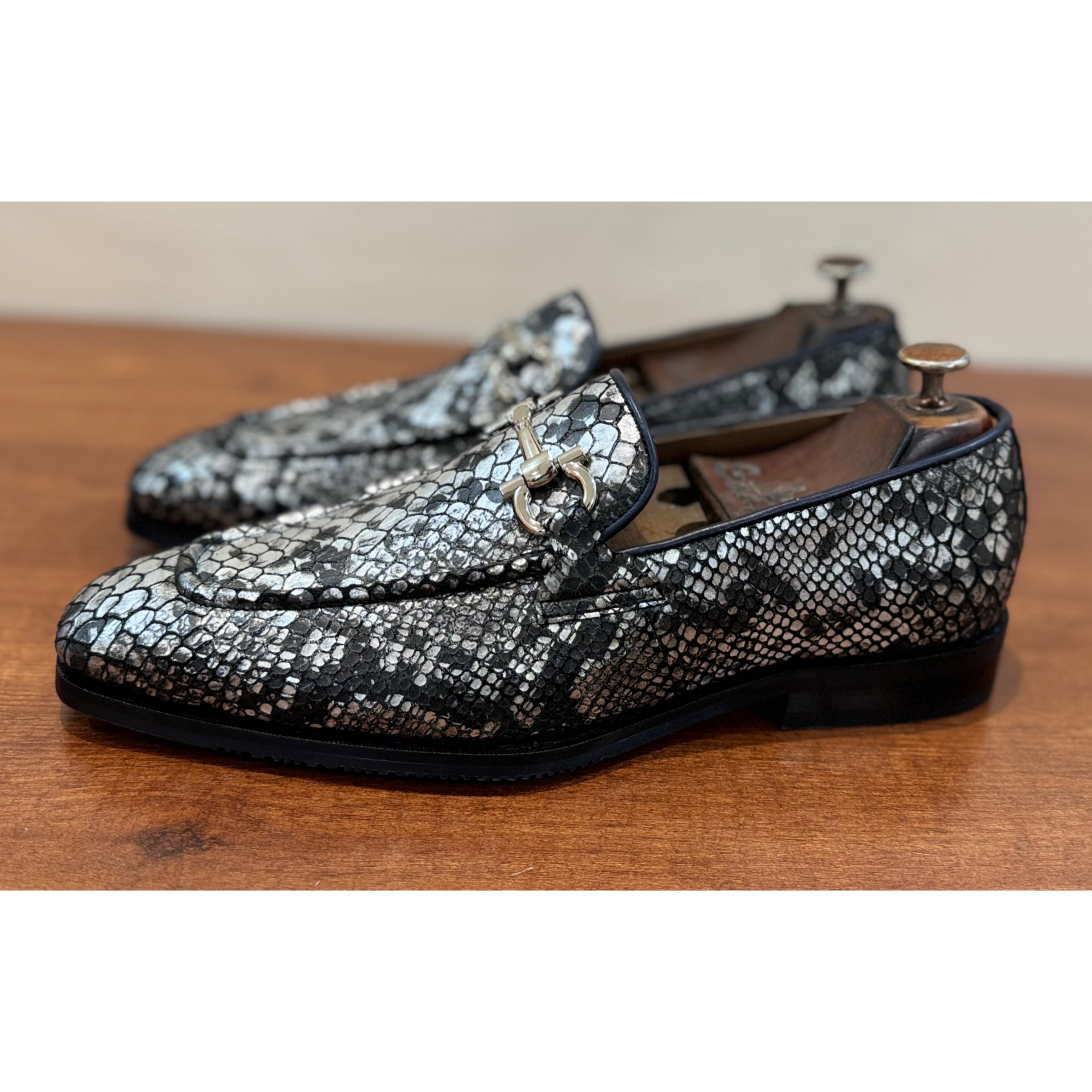 Snake Foil Loafers Silver