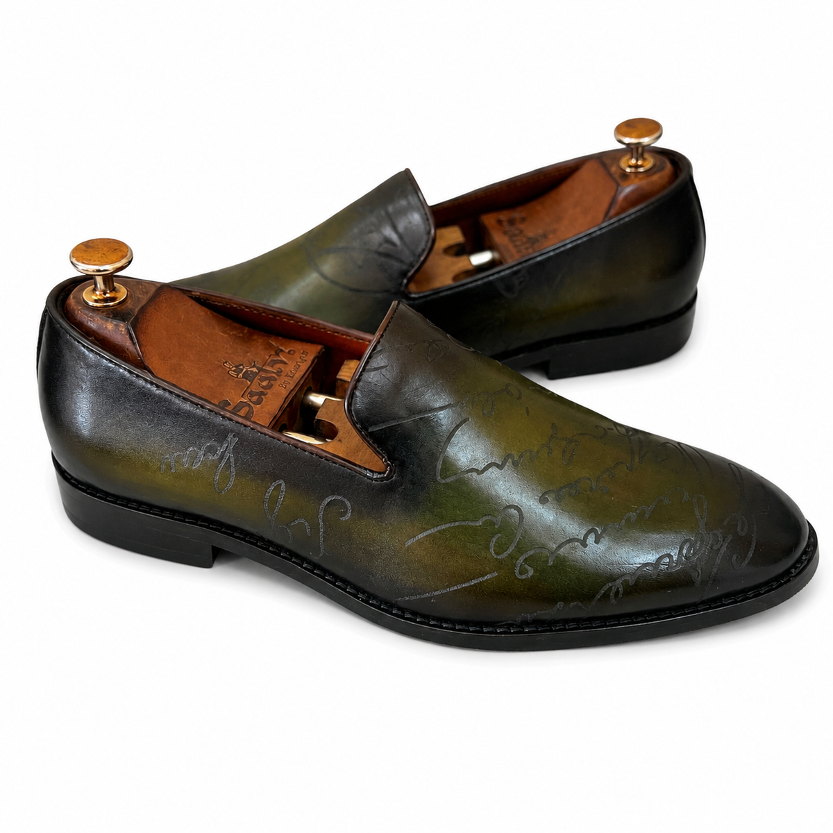 Signature Loafers Green