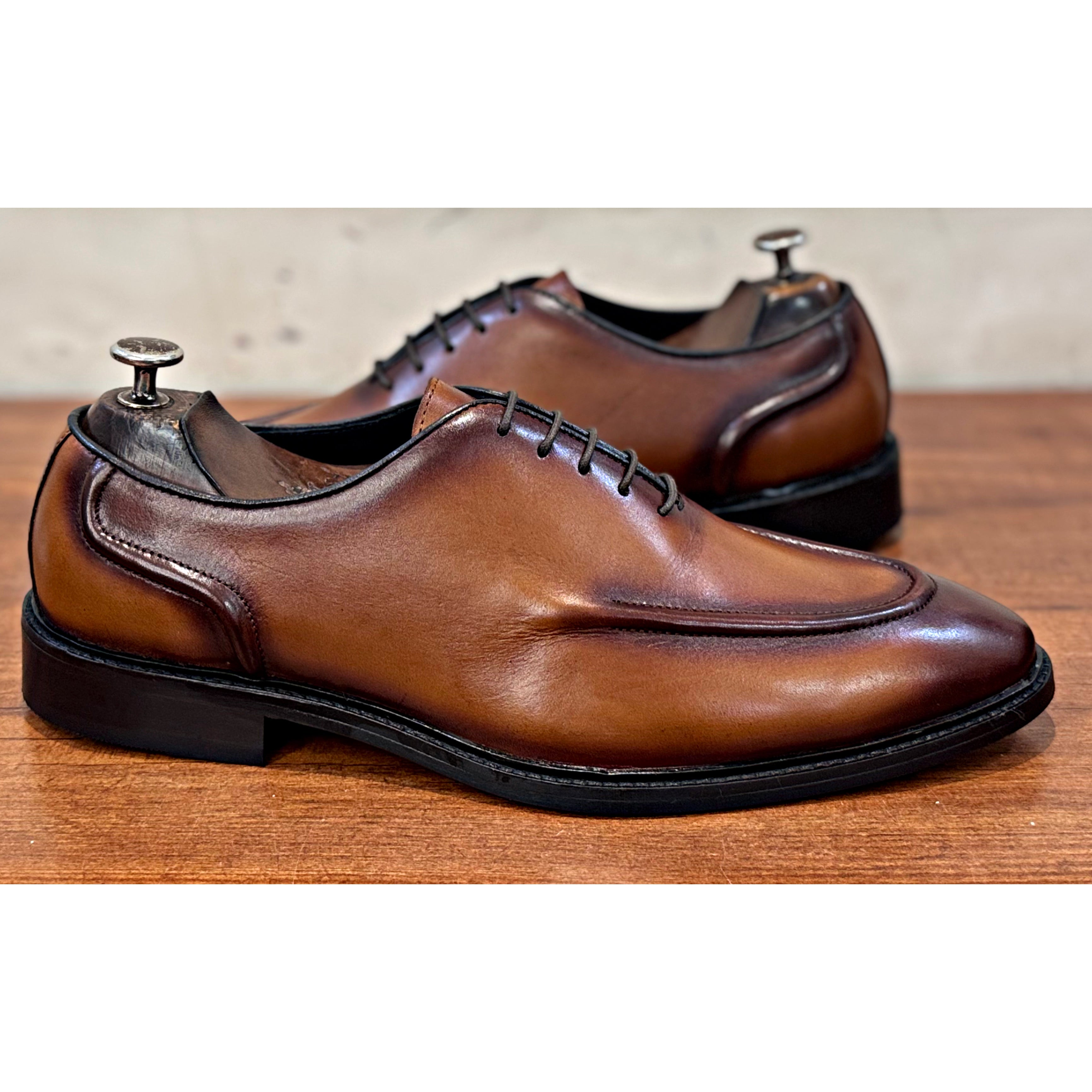 Brown Oxford Lace Up