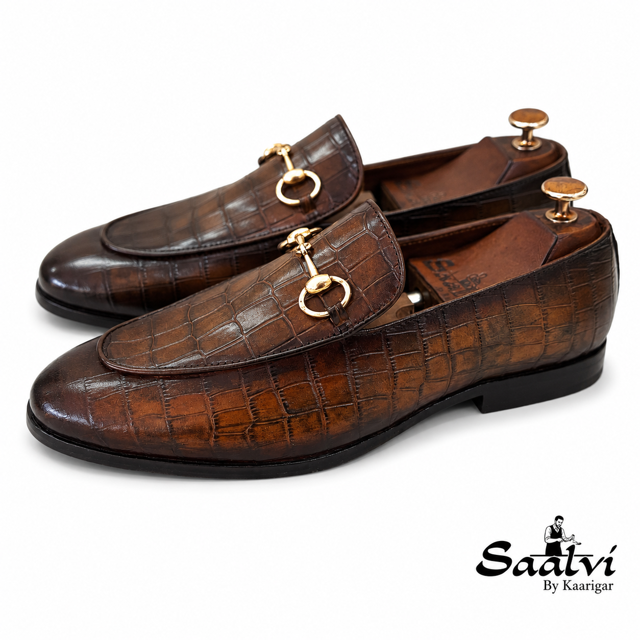 The Imperial Croco Horsebit Loafer