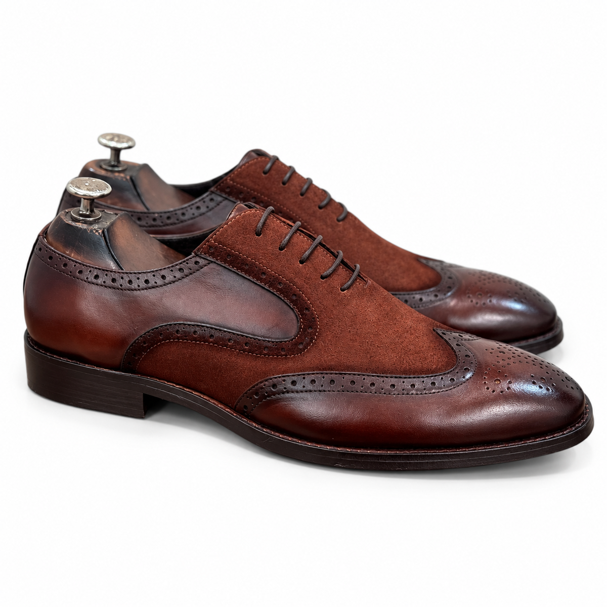 Regent Brown Wingtip Brogue Oxford