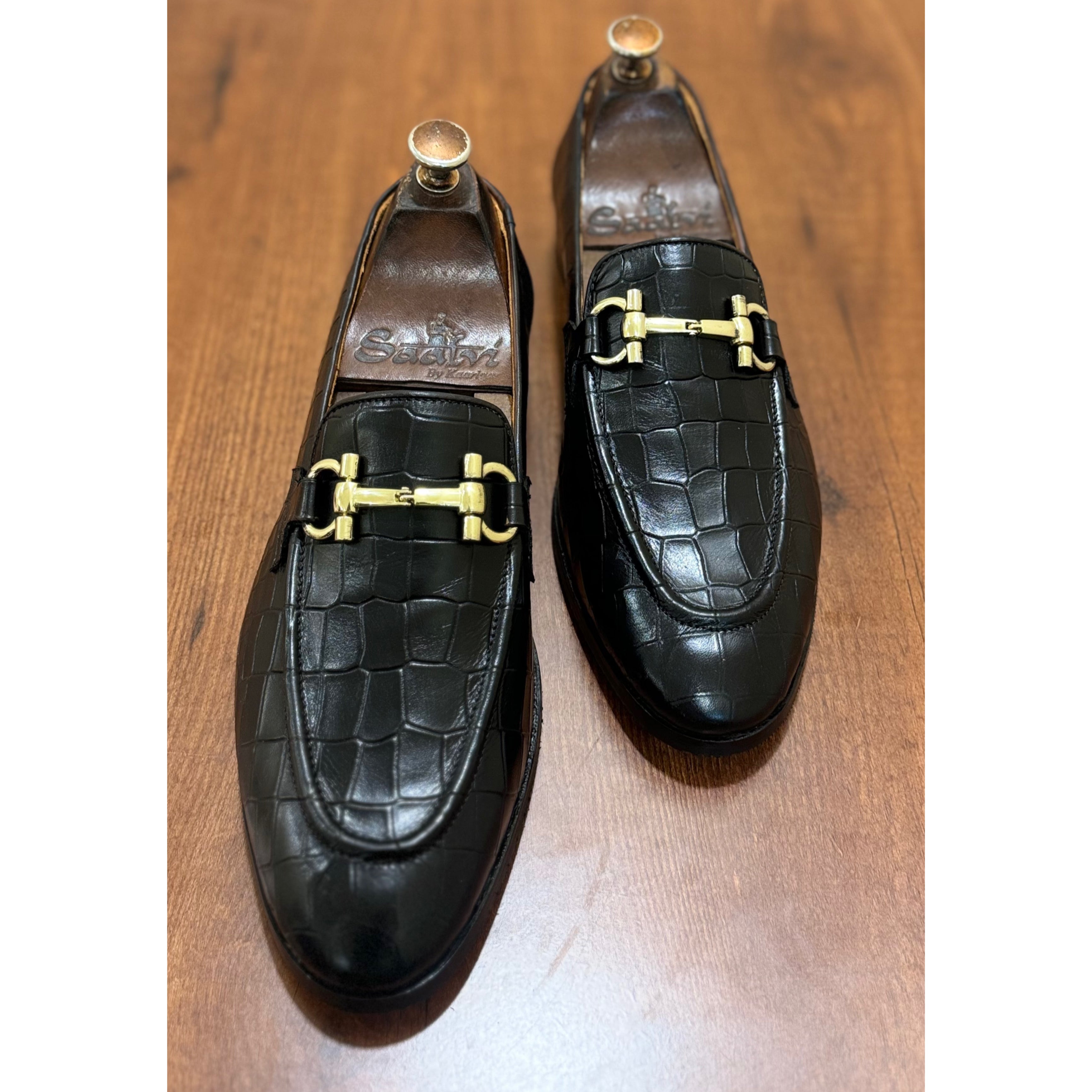 Horsebit Loafers Croco - H