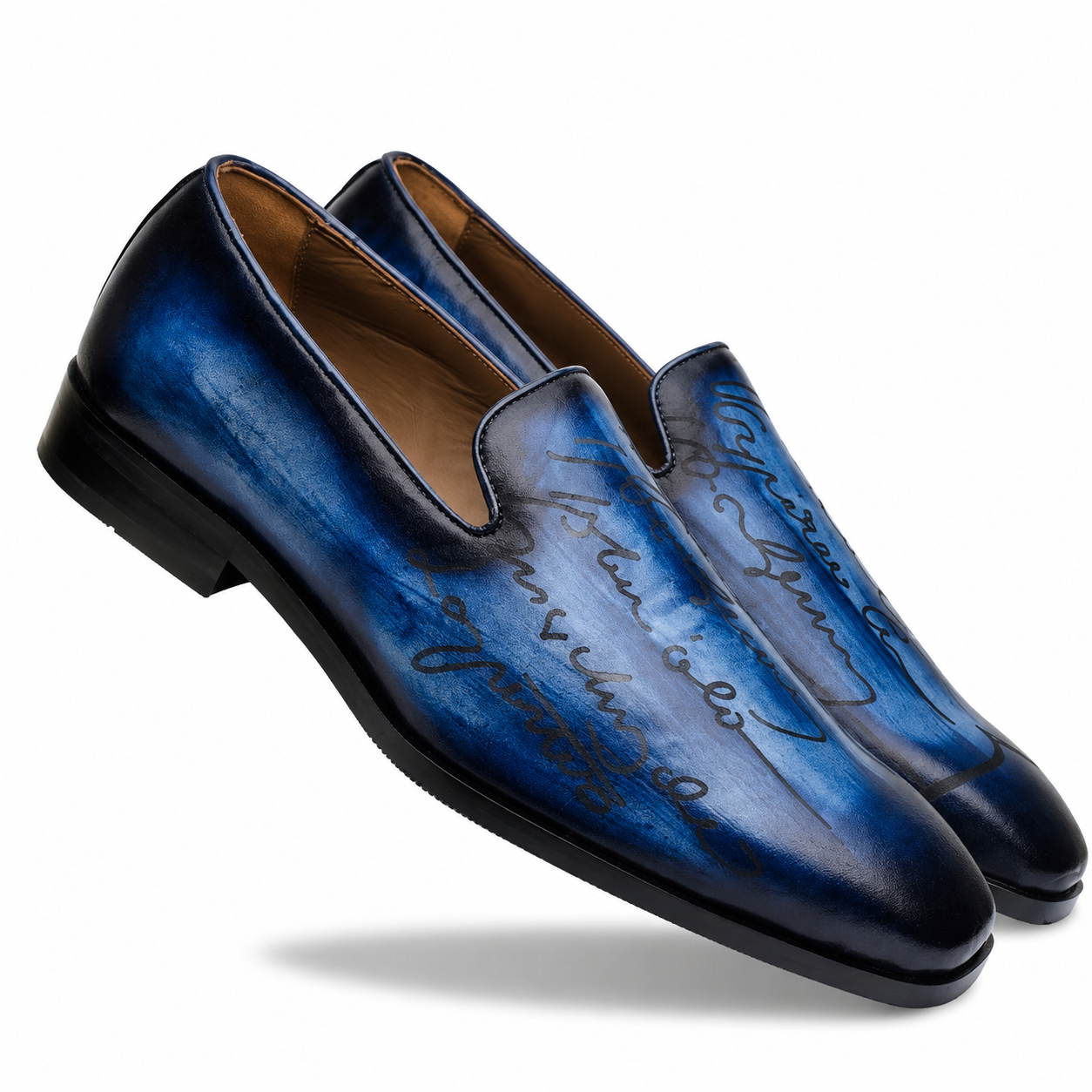 Azure Scriptor Loafers