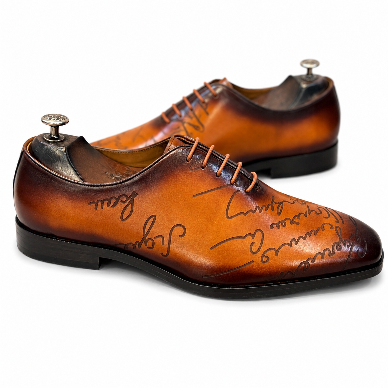 Tan Signature Oxfords