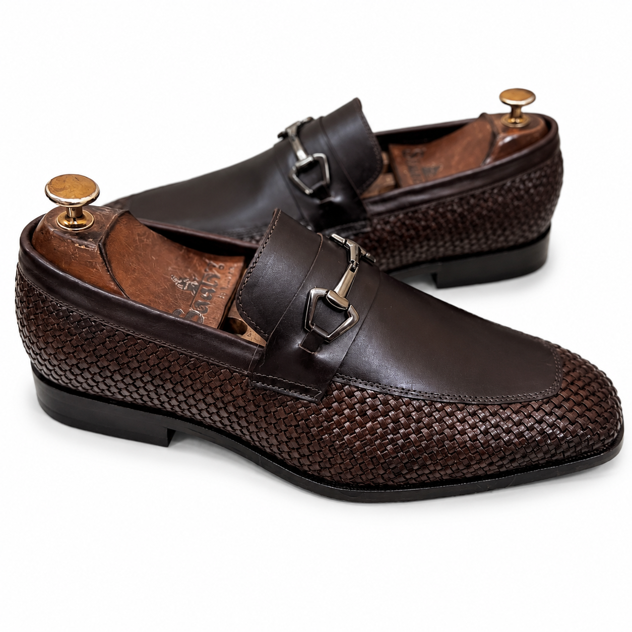 The Mayfair Woven Horsebit Loafers