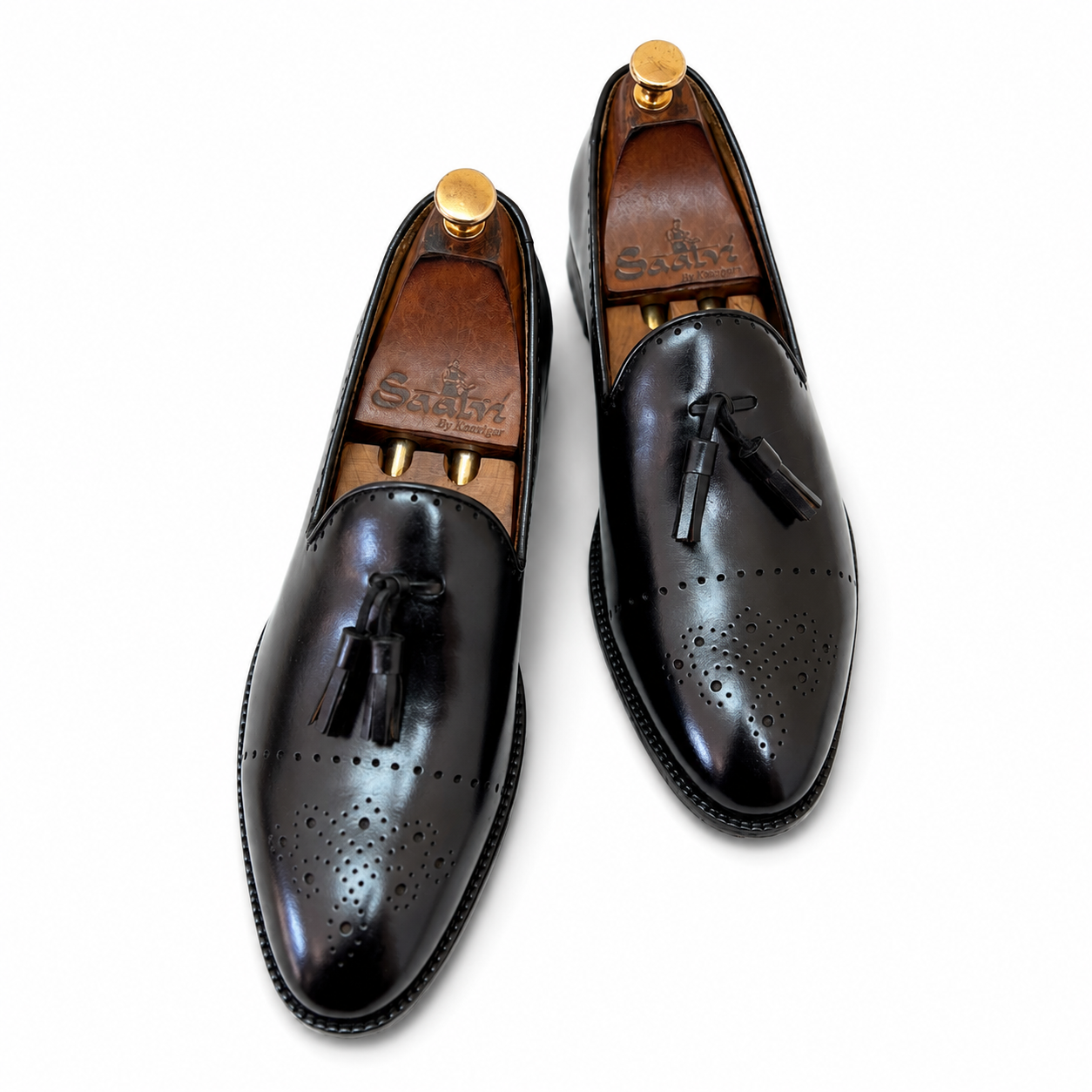 The Noir Royale Tassel Loafer