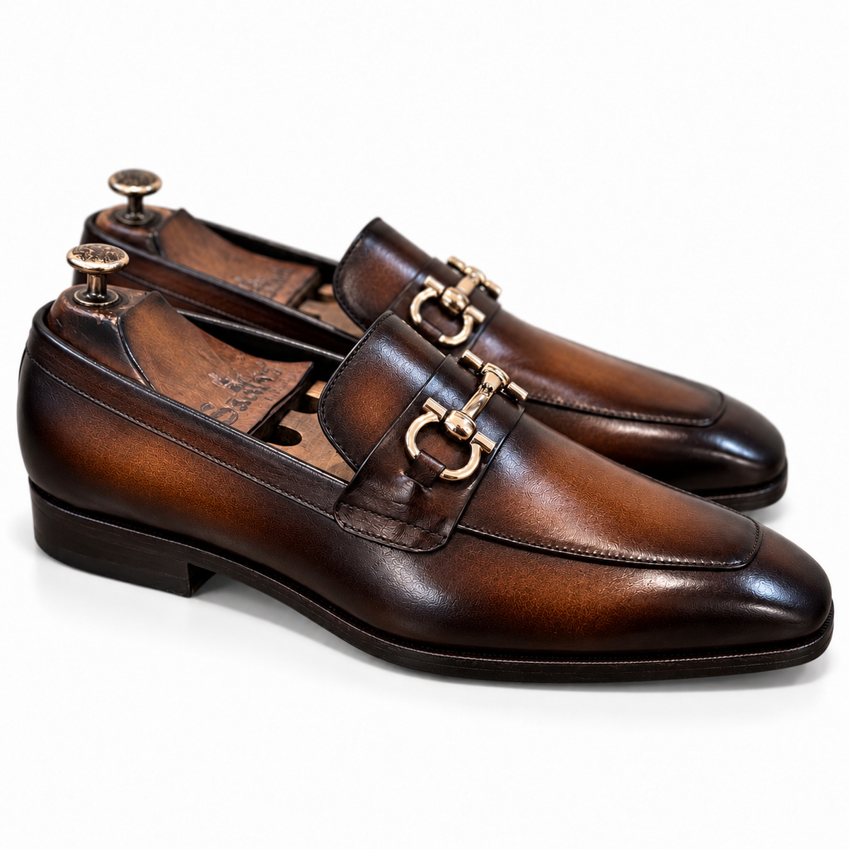 Cognac Imperial Horsebit Loafers