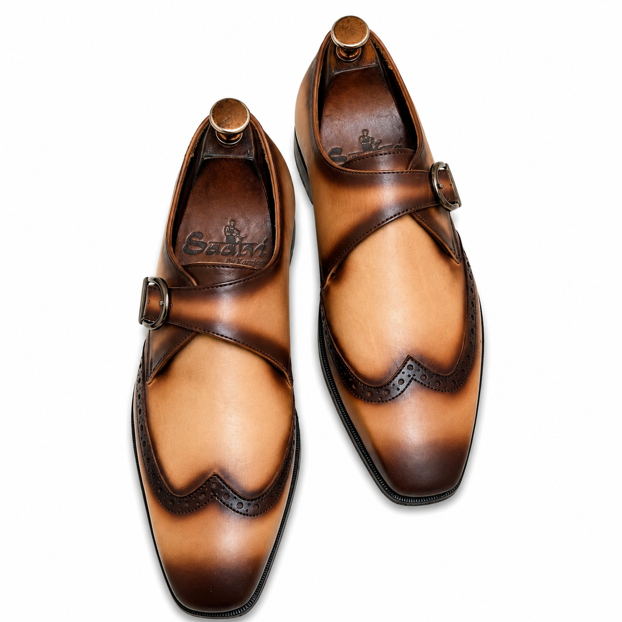 The Sandstone Regent Monk Strap