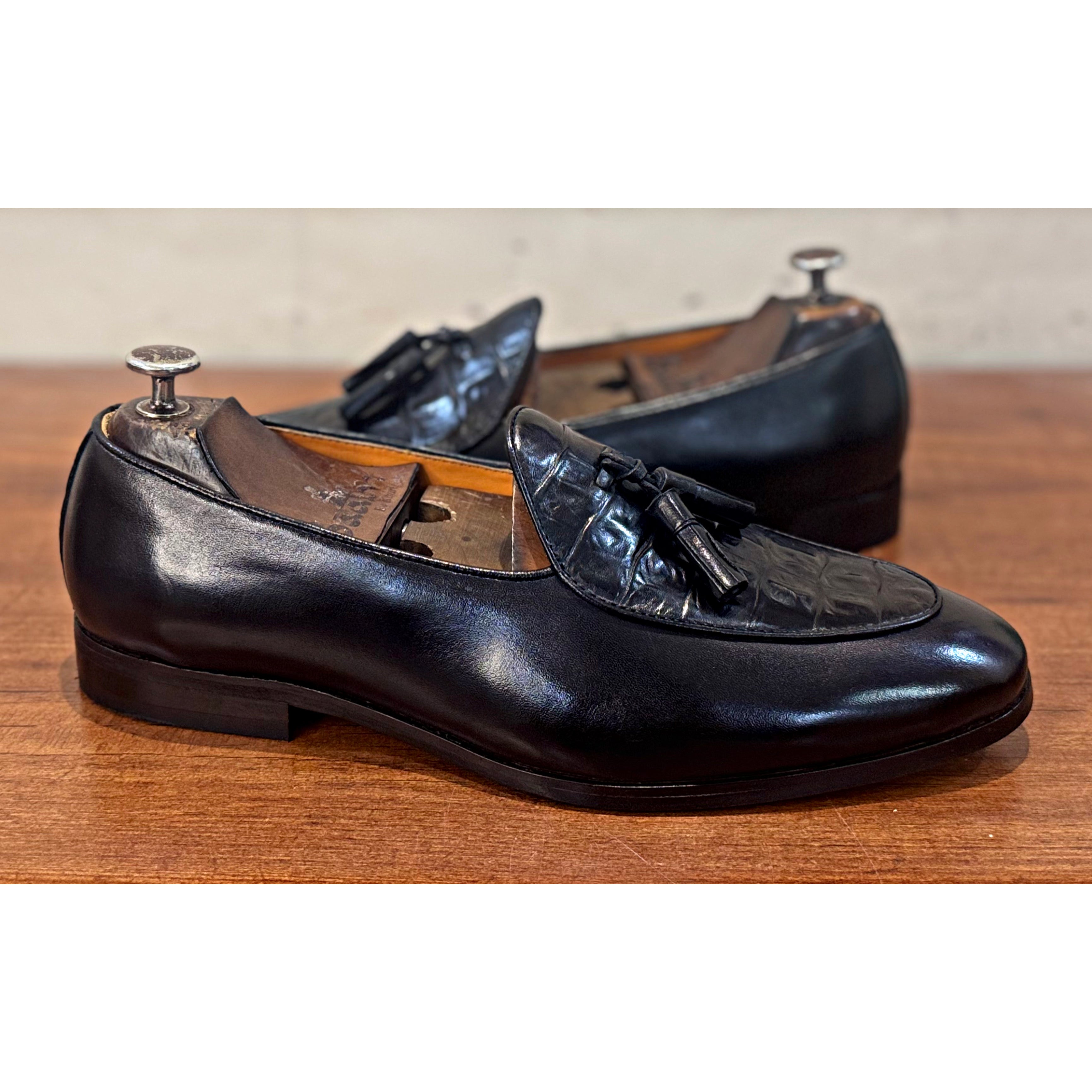 Noir Élan - Belgian Loafers