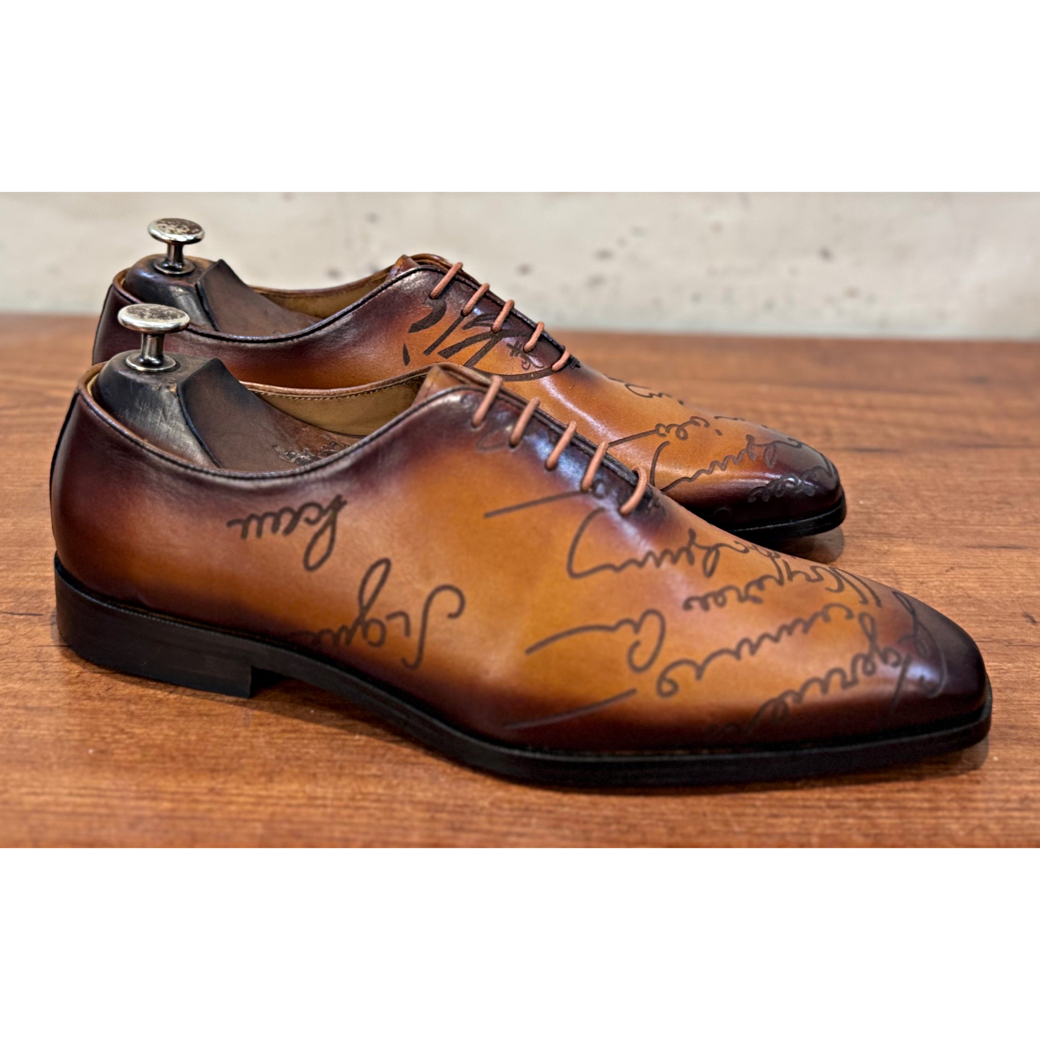 Tan Signature Oxfords