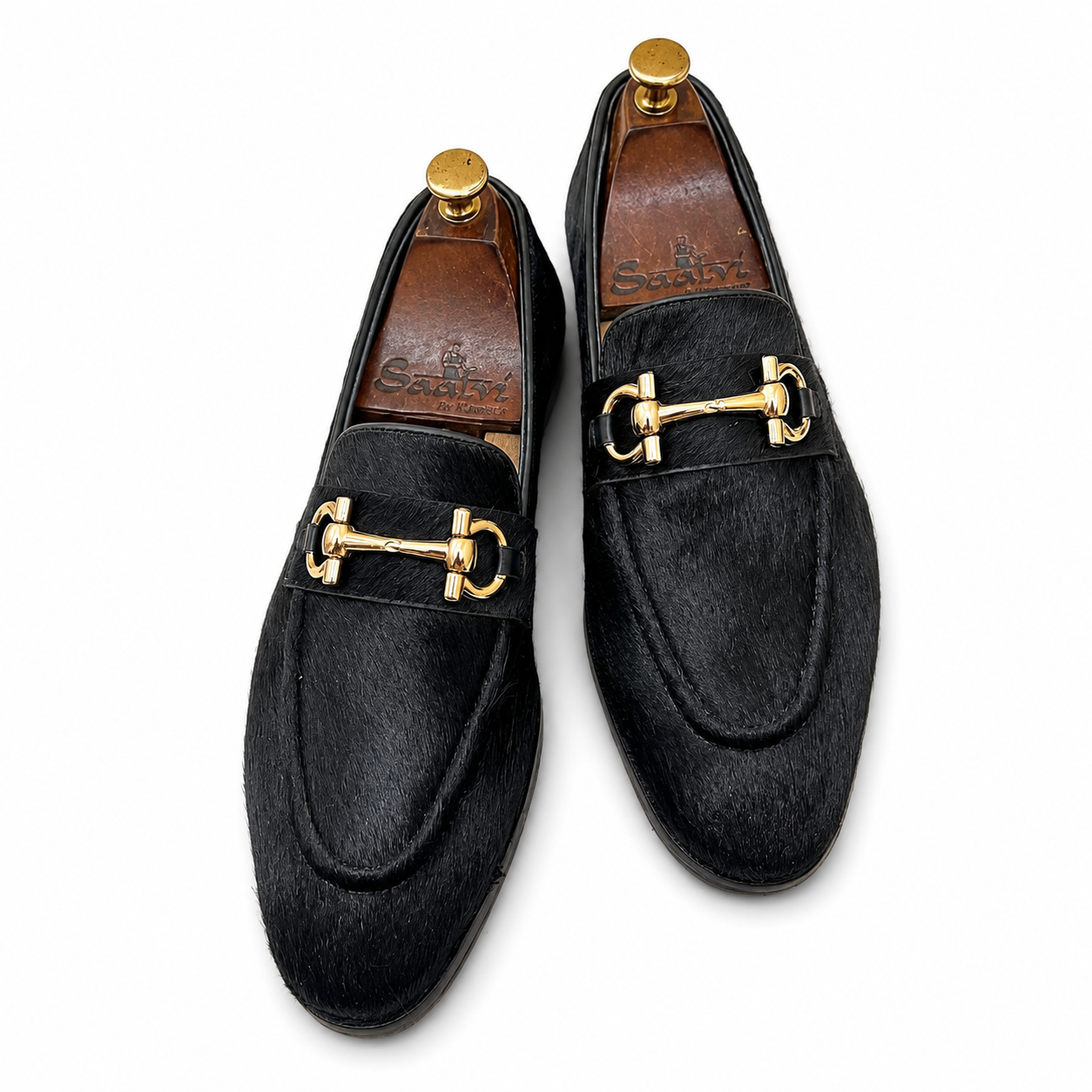 Hairon Leather Slipons