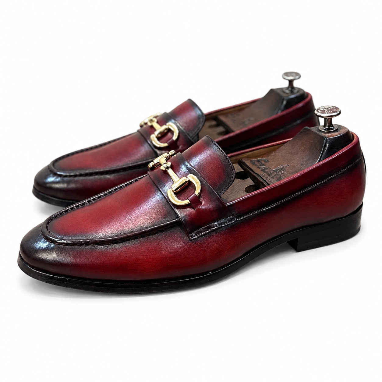 Oxblood Italian Bit Loafers