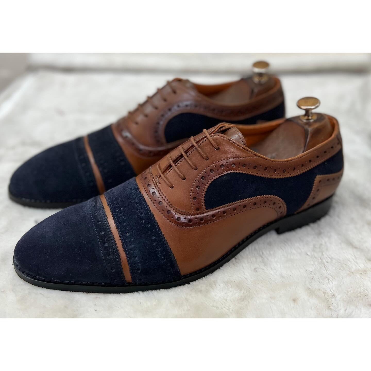 Twin Texture Toecap Full Brogue