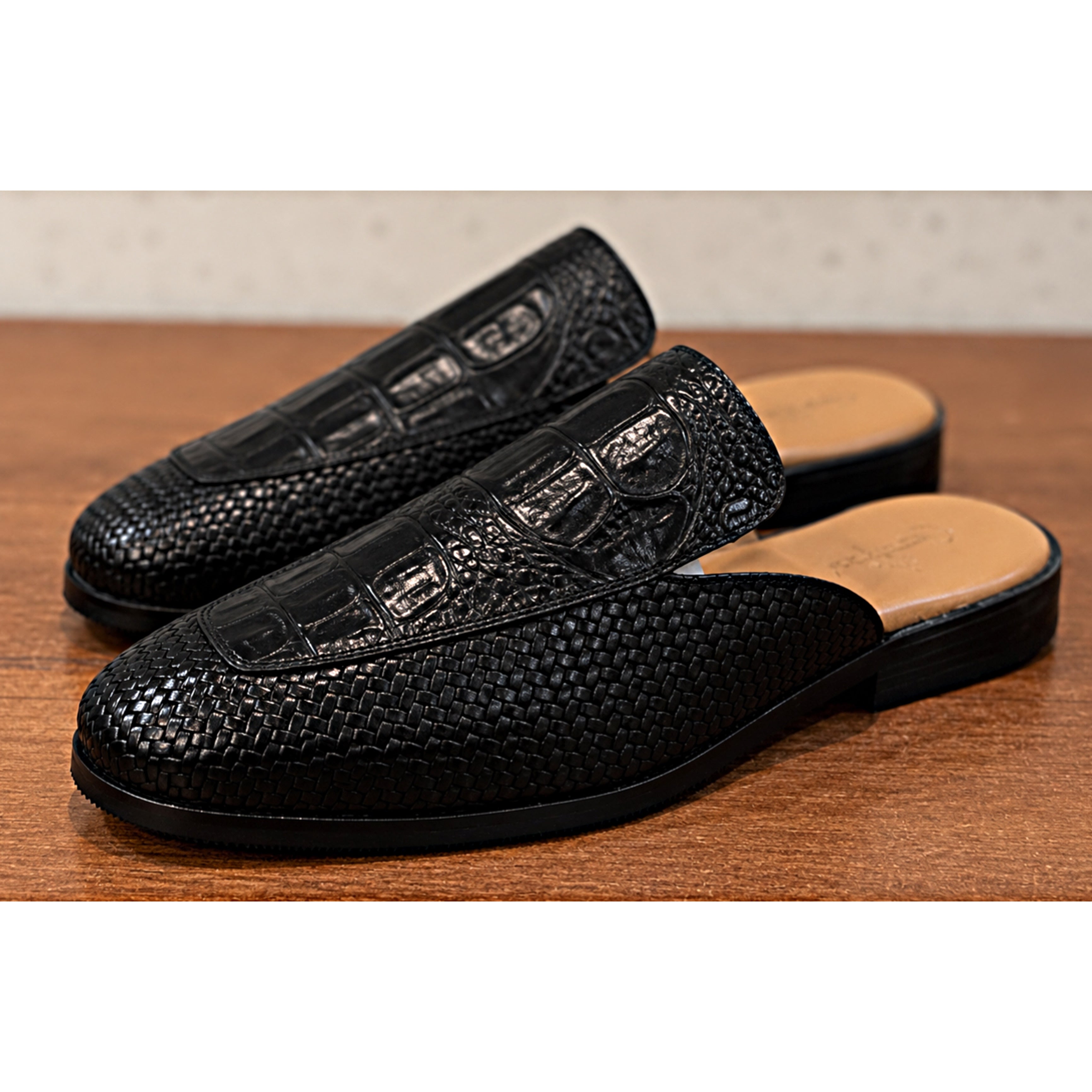 Noir Marrakesh Mules