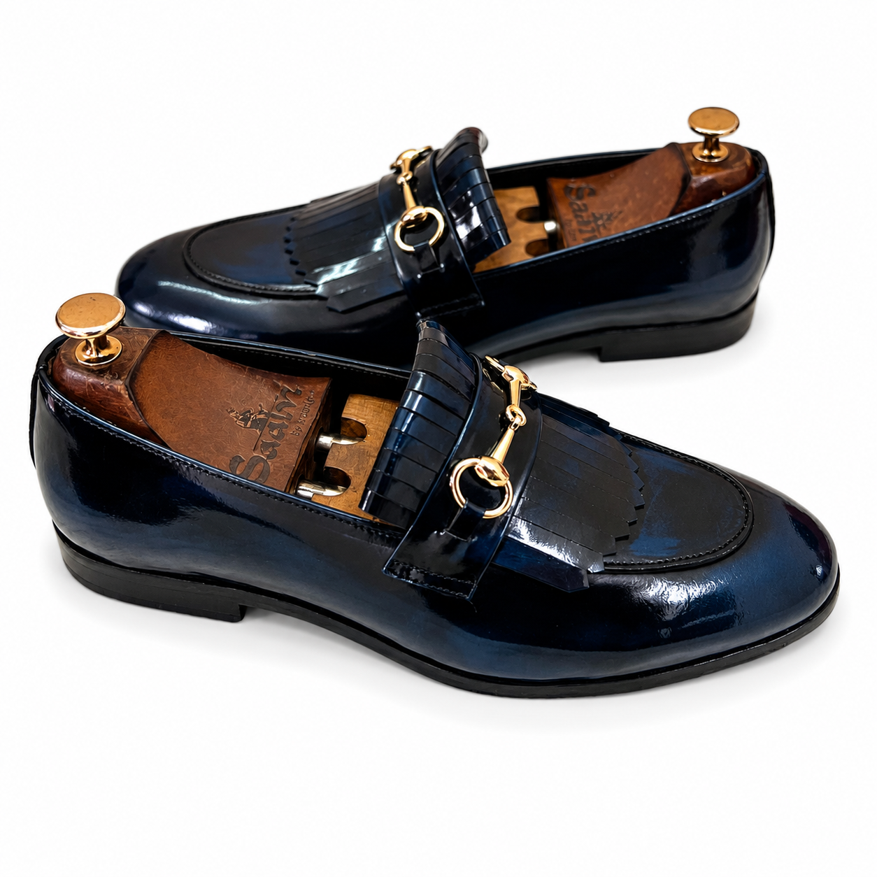 Horsebit Loafers With Fringes -bb